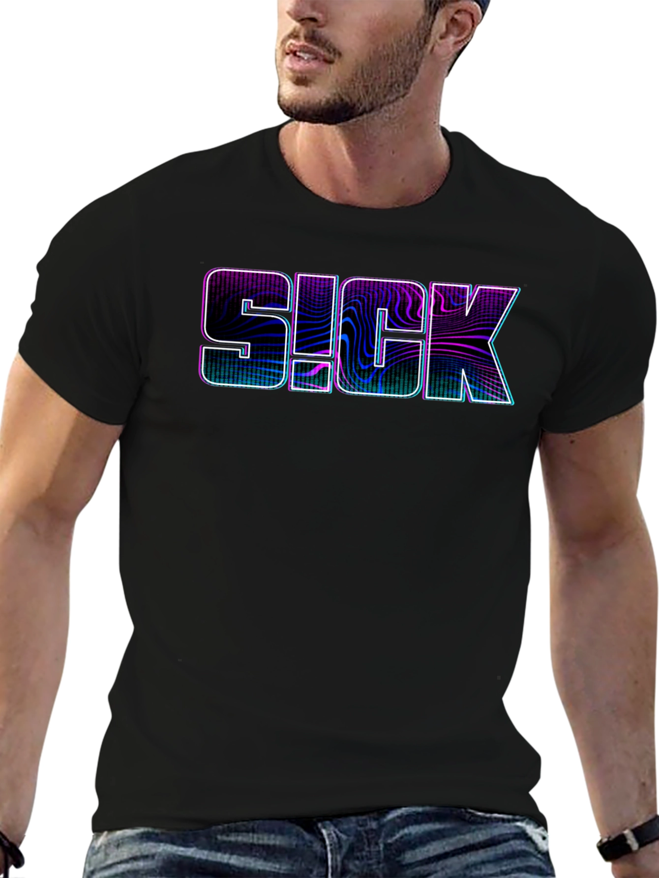 S!CK Graphic Tee - Edgy Style