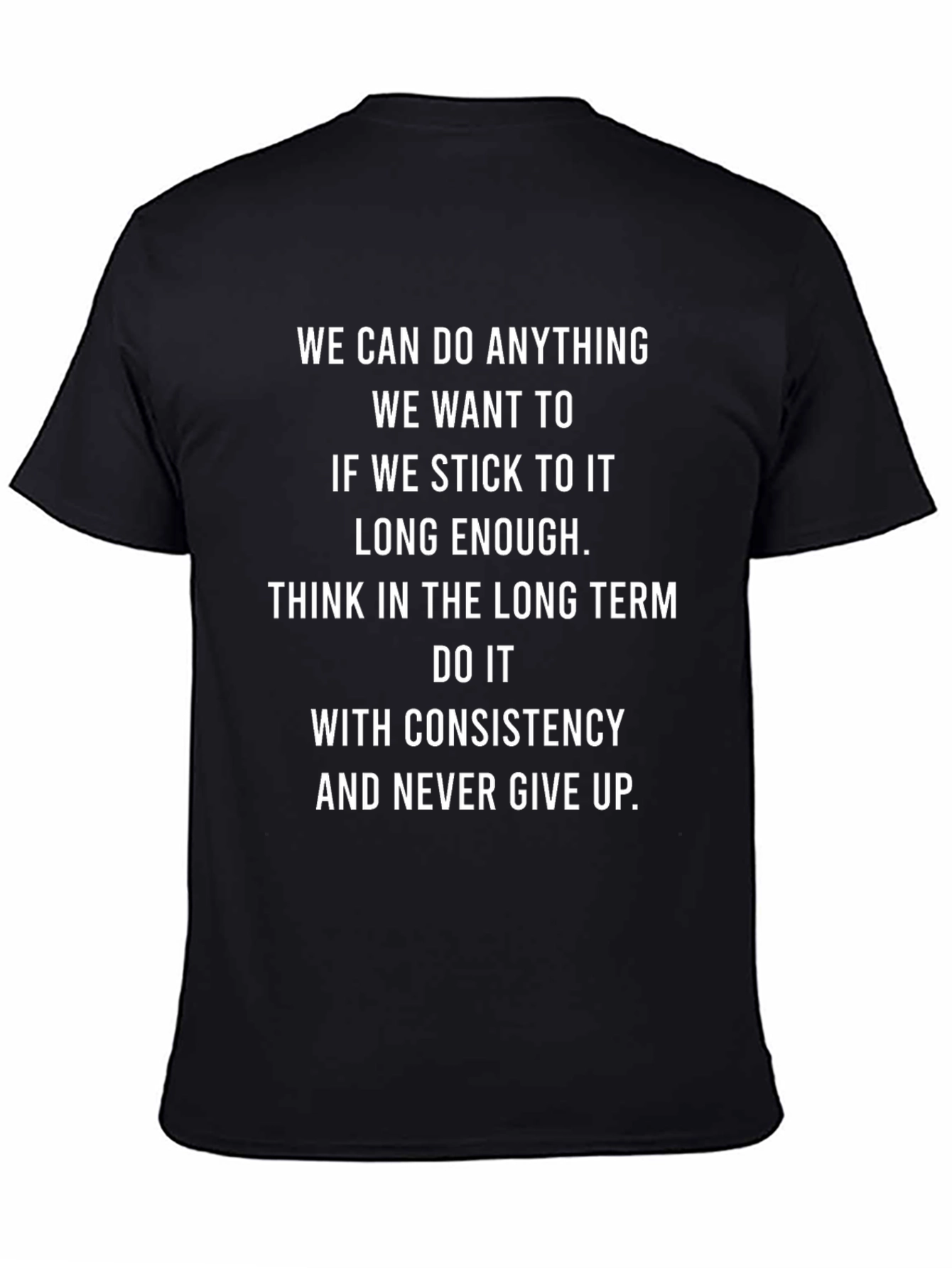 Motivational Quote T-Shirt - Consistency is Key!