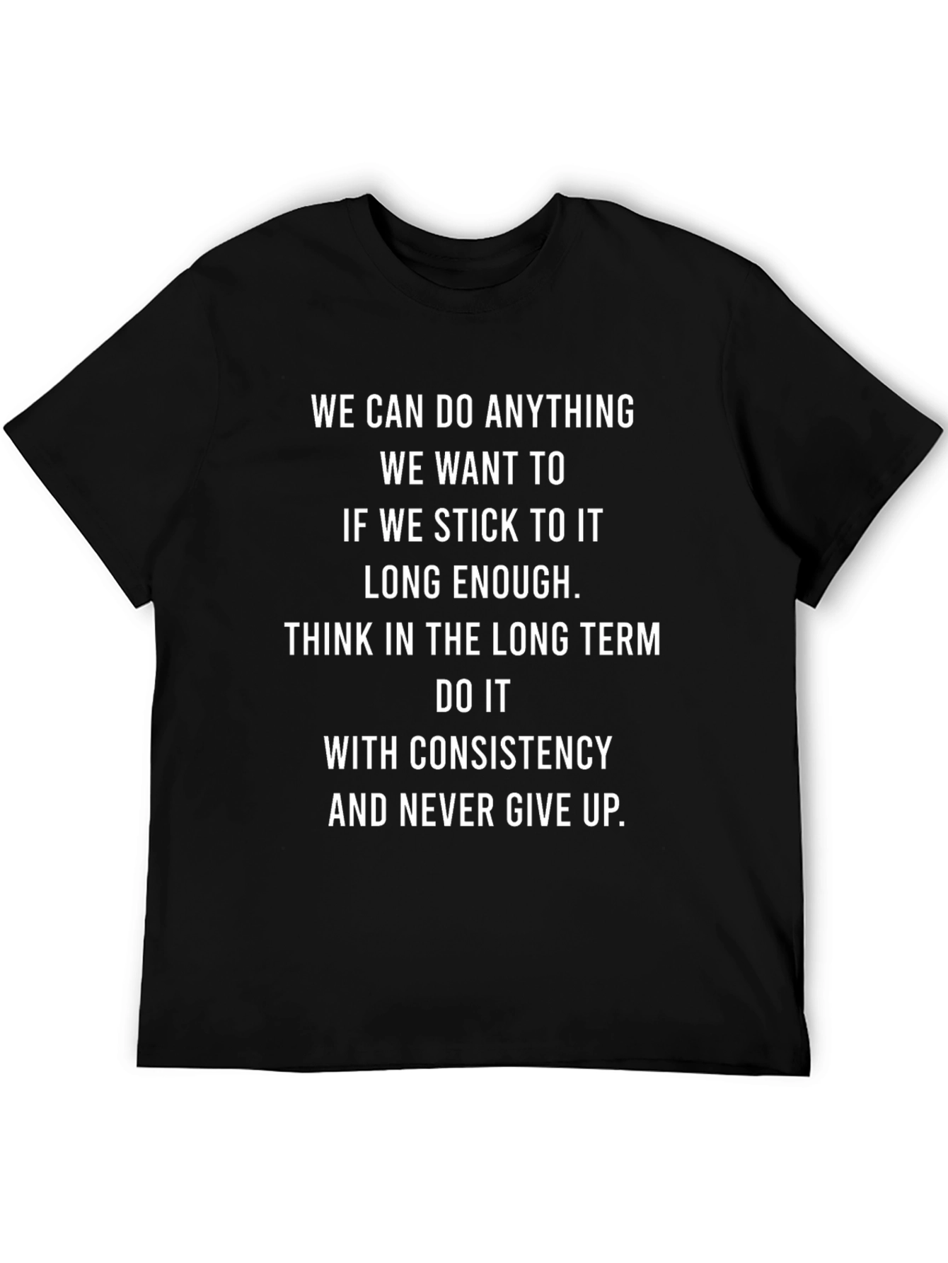 Motivational Quote T-Shirt - Consistency is Key!