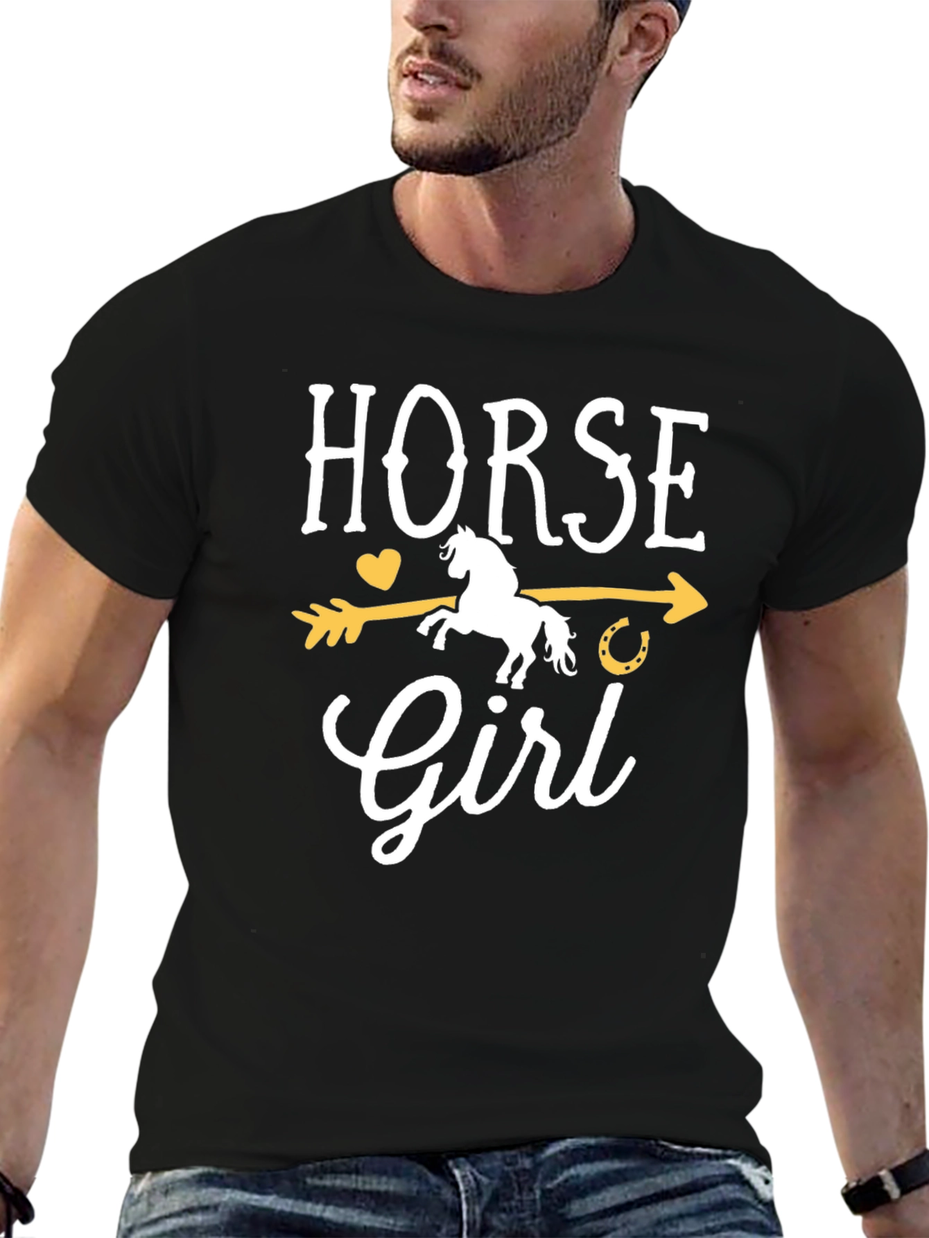 Horse Girl T-Shirt - Arrow Design