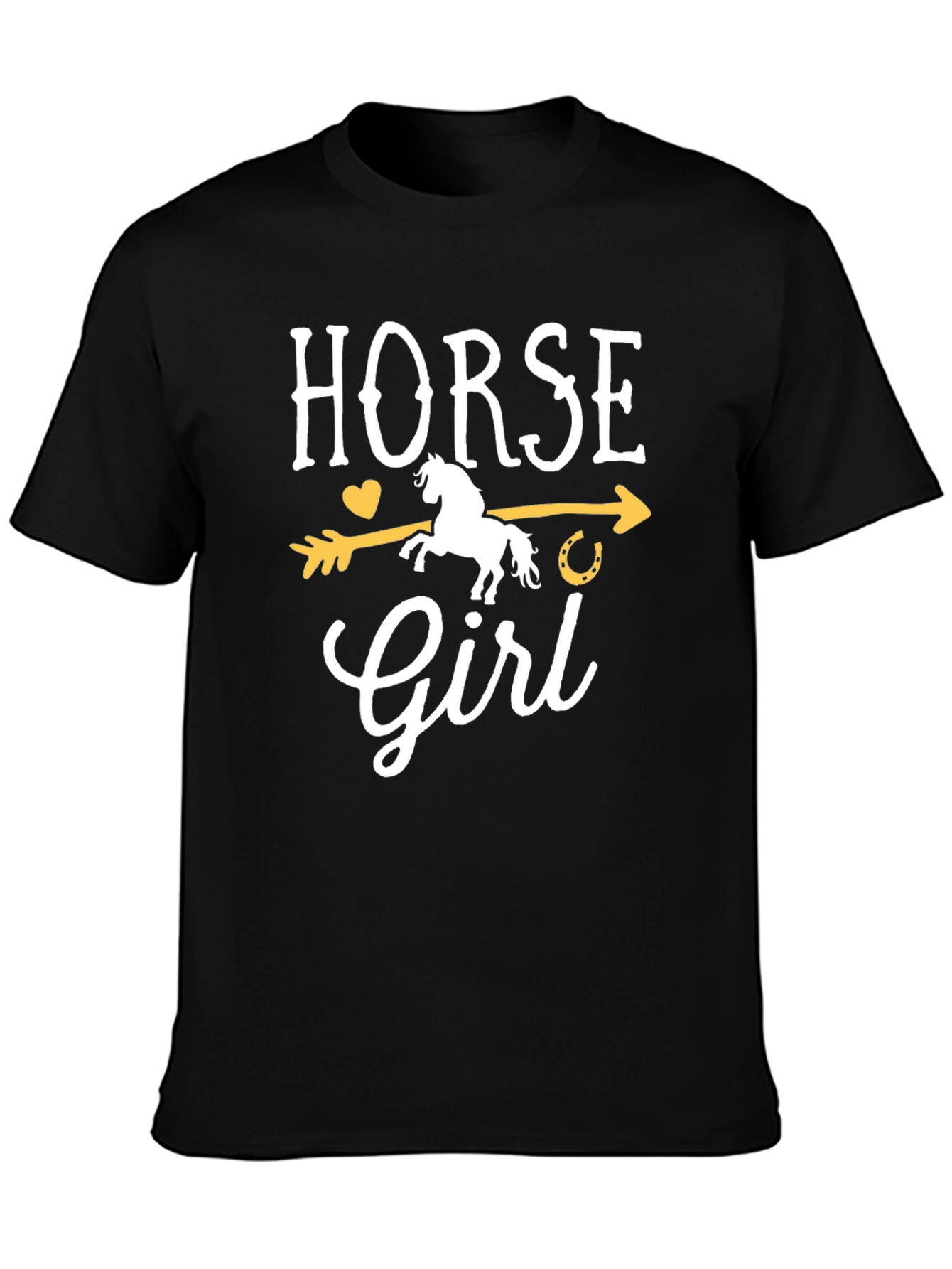 Horse Girl T-Shirt - Arrow Design