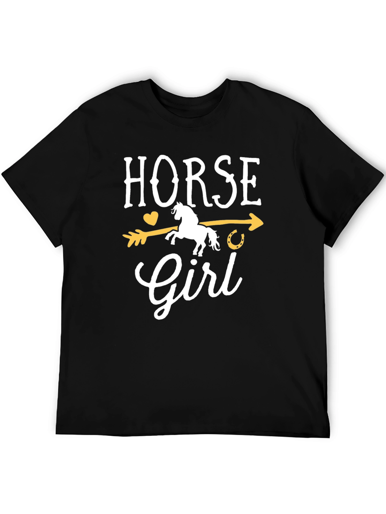 Horse Girl T-Shirt - Arrow Design