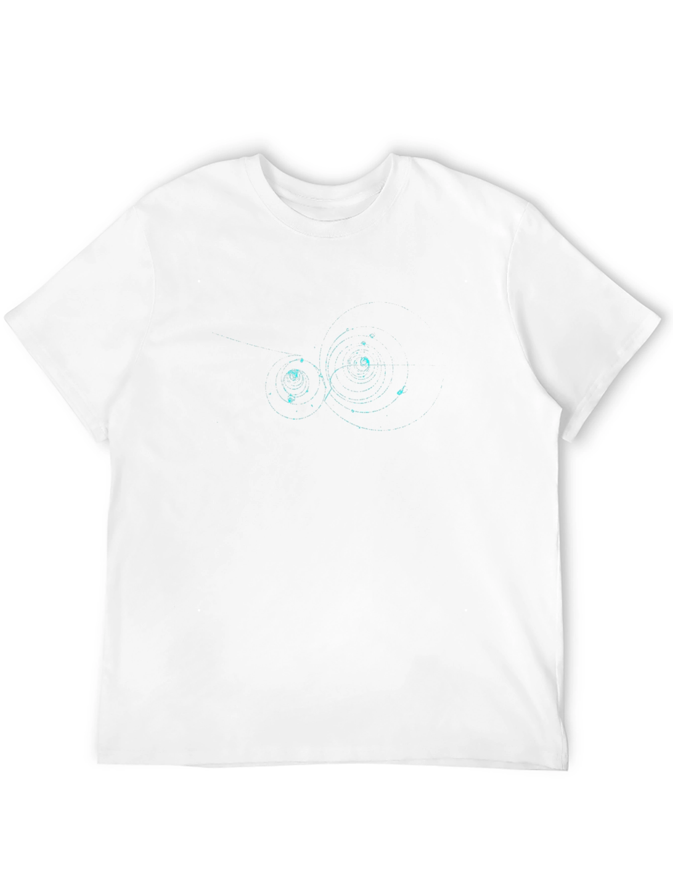 Black Graphic Tee - Science Design