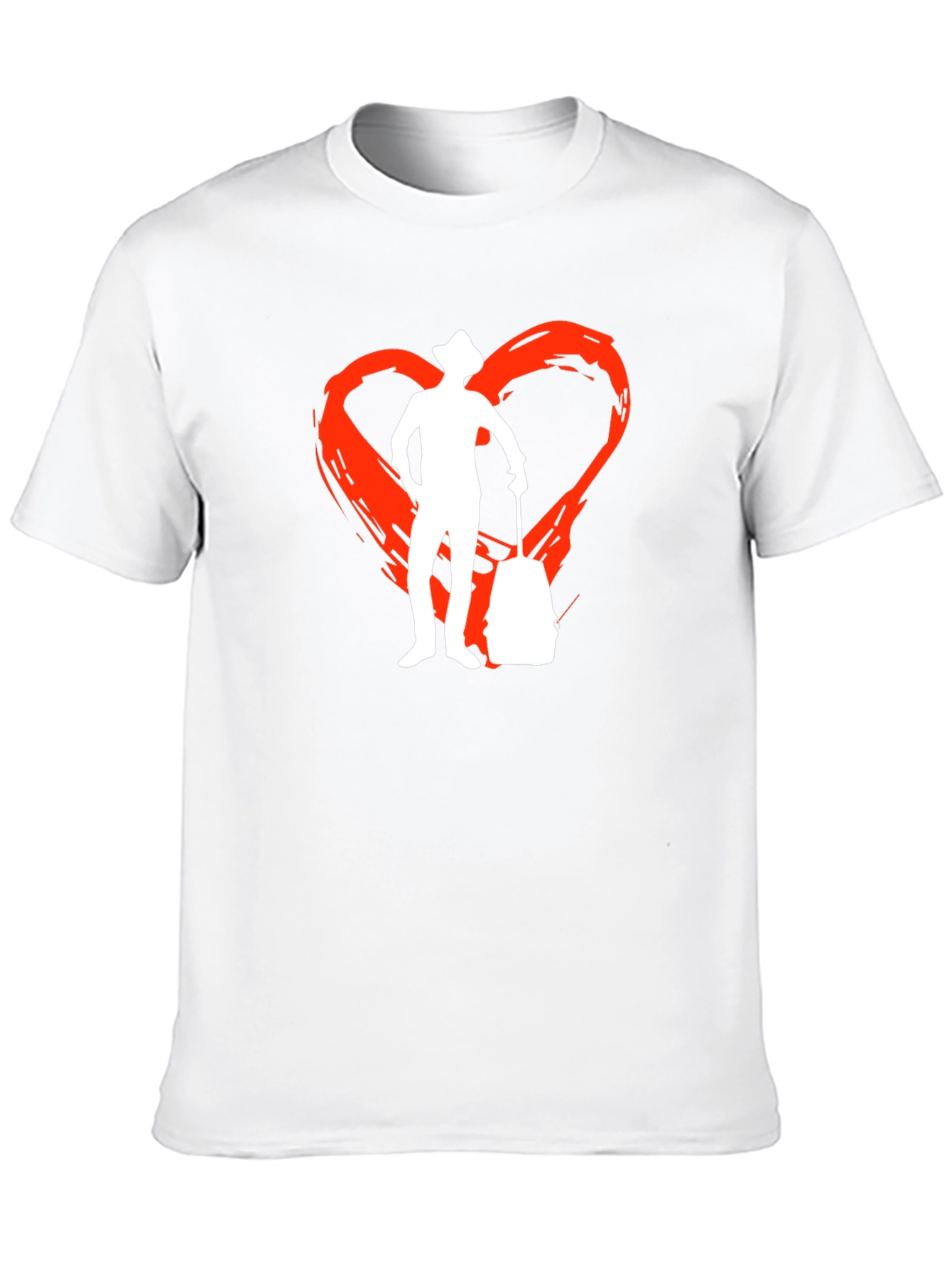 Travelers Heart Tee - Black Graphic T-Shirt