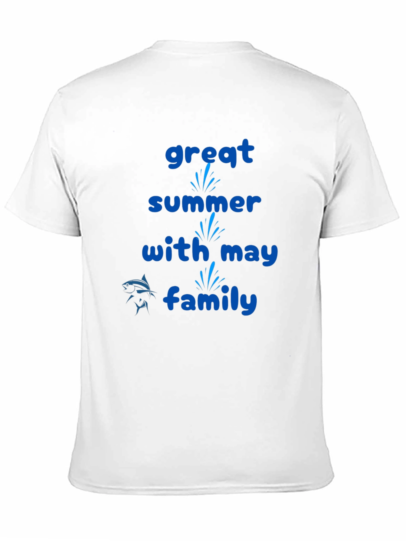 Great Summer Family Tee - Black
