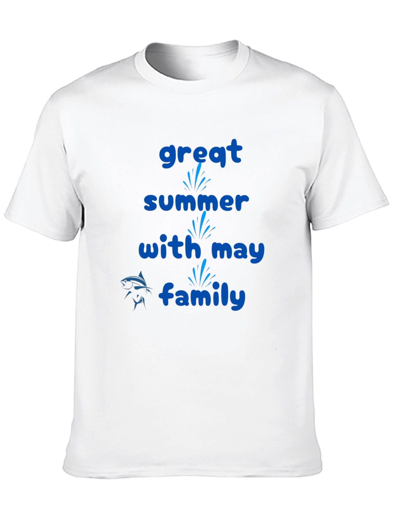 Great Summer Family Tee - Black