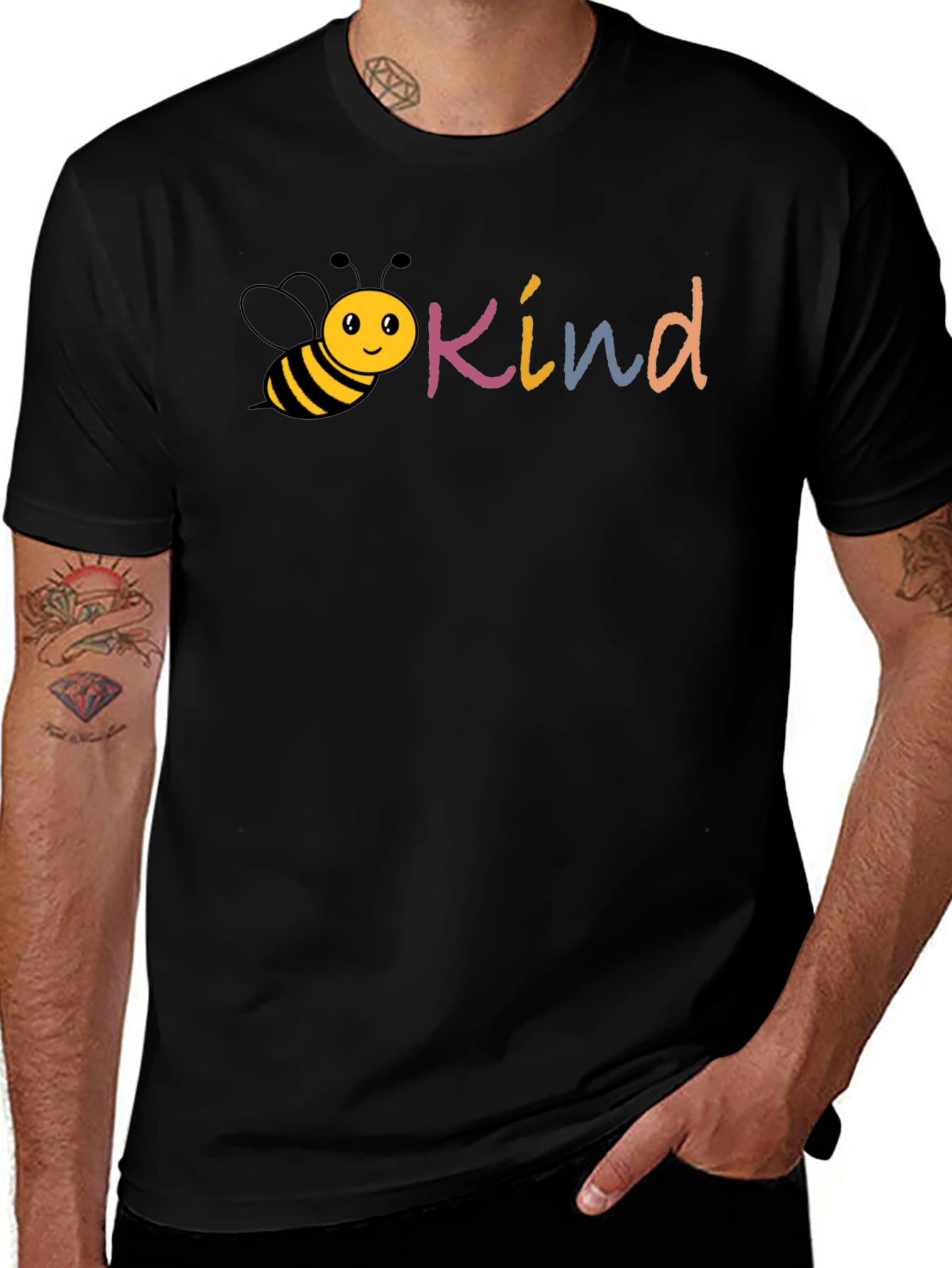 Bee Kind Graphic Tee - Unisex Soft Cotton T-Shirt
