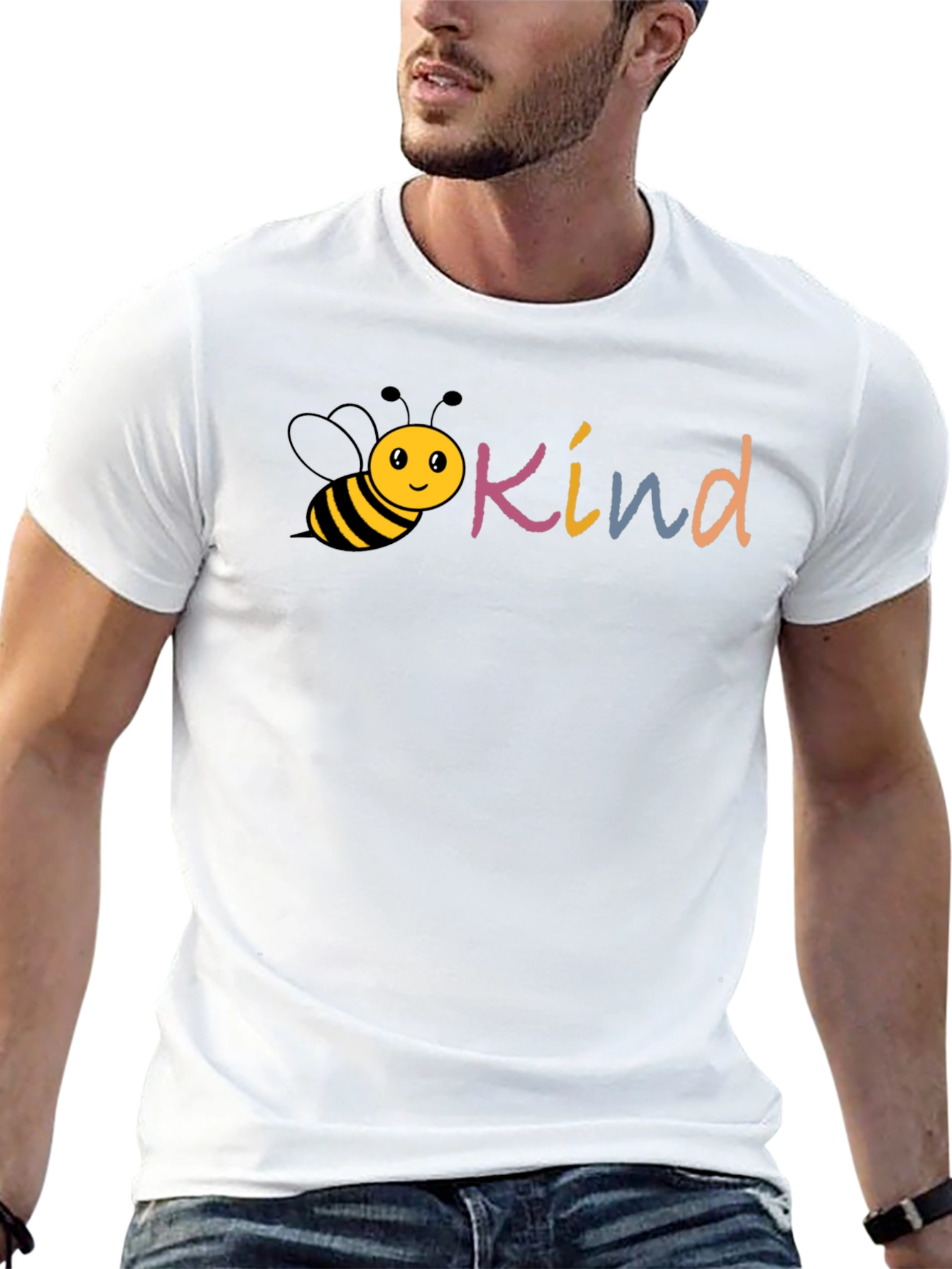 Bee Kind Graphic Tee - Unisex Soft Cotton T-Shirt