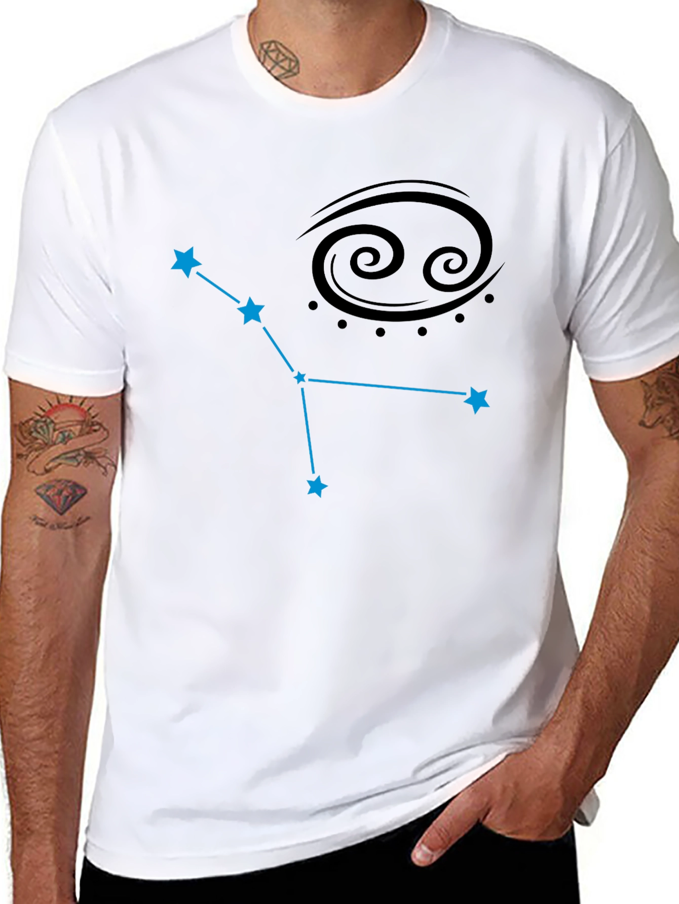 Cancer Zodiac Constellation T-Shirt