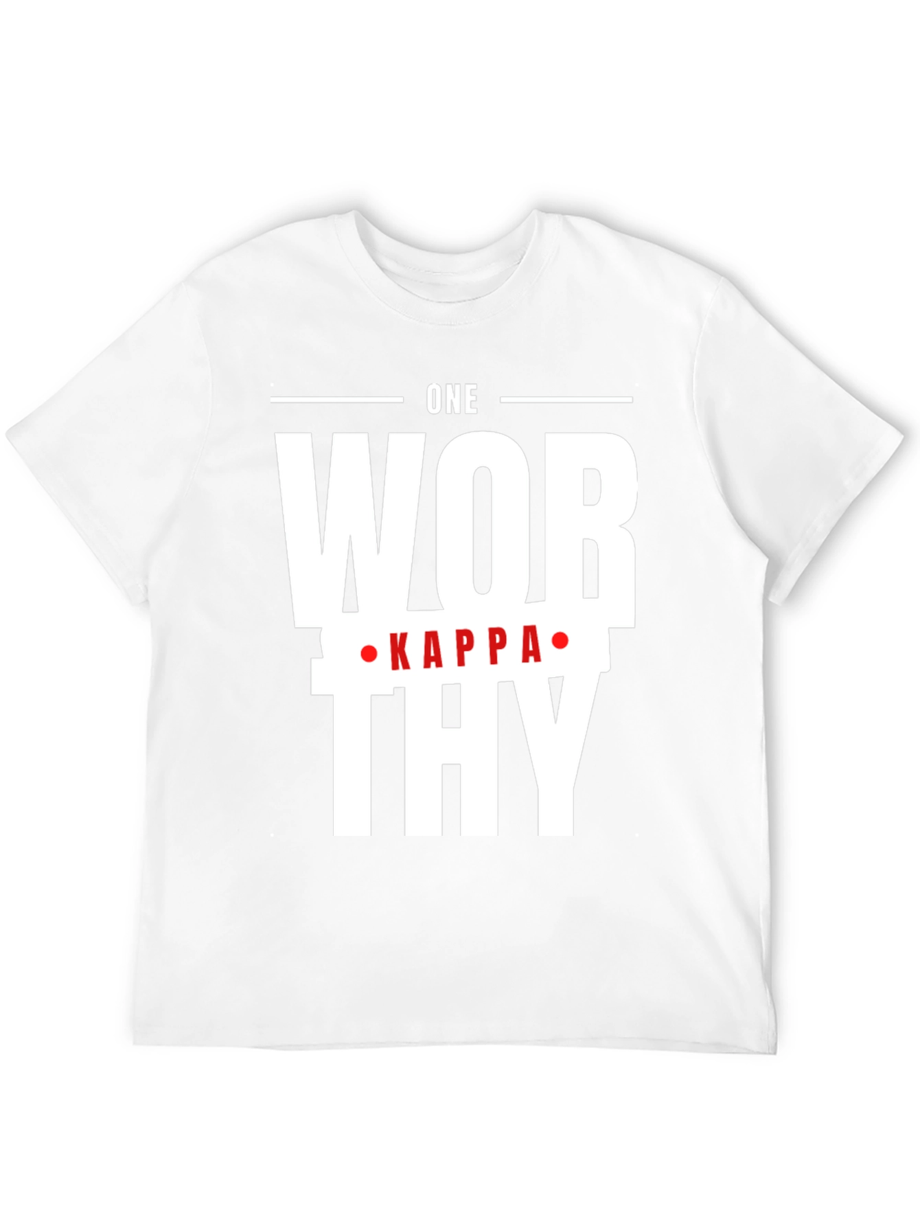 One Worthy Kappa T-Shirt - Black