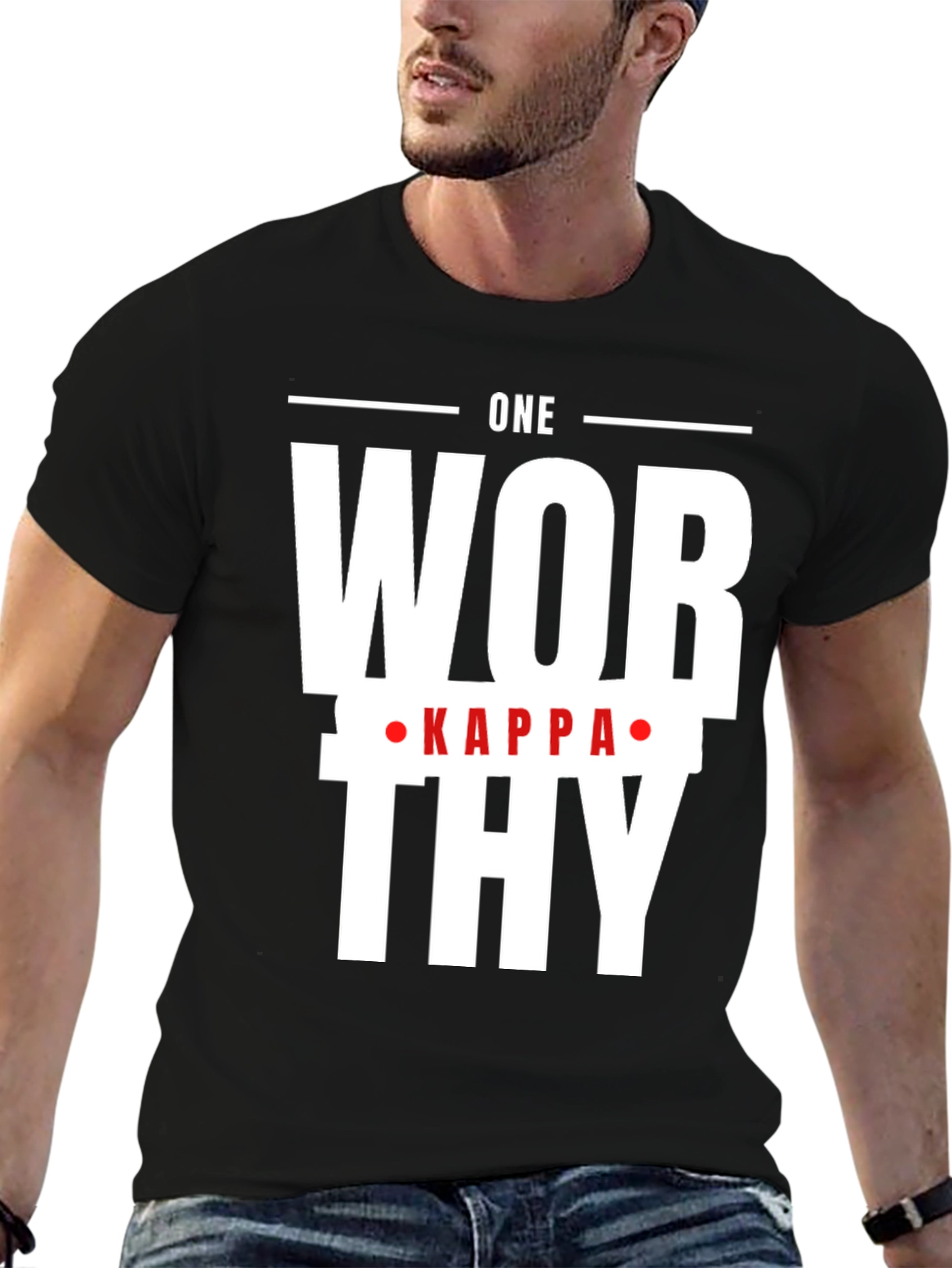 One Worthy Kappa T-Shirt - Black
