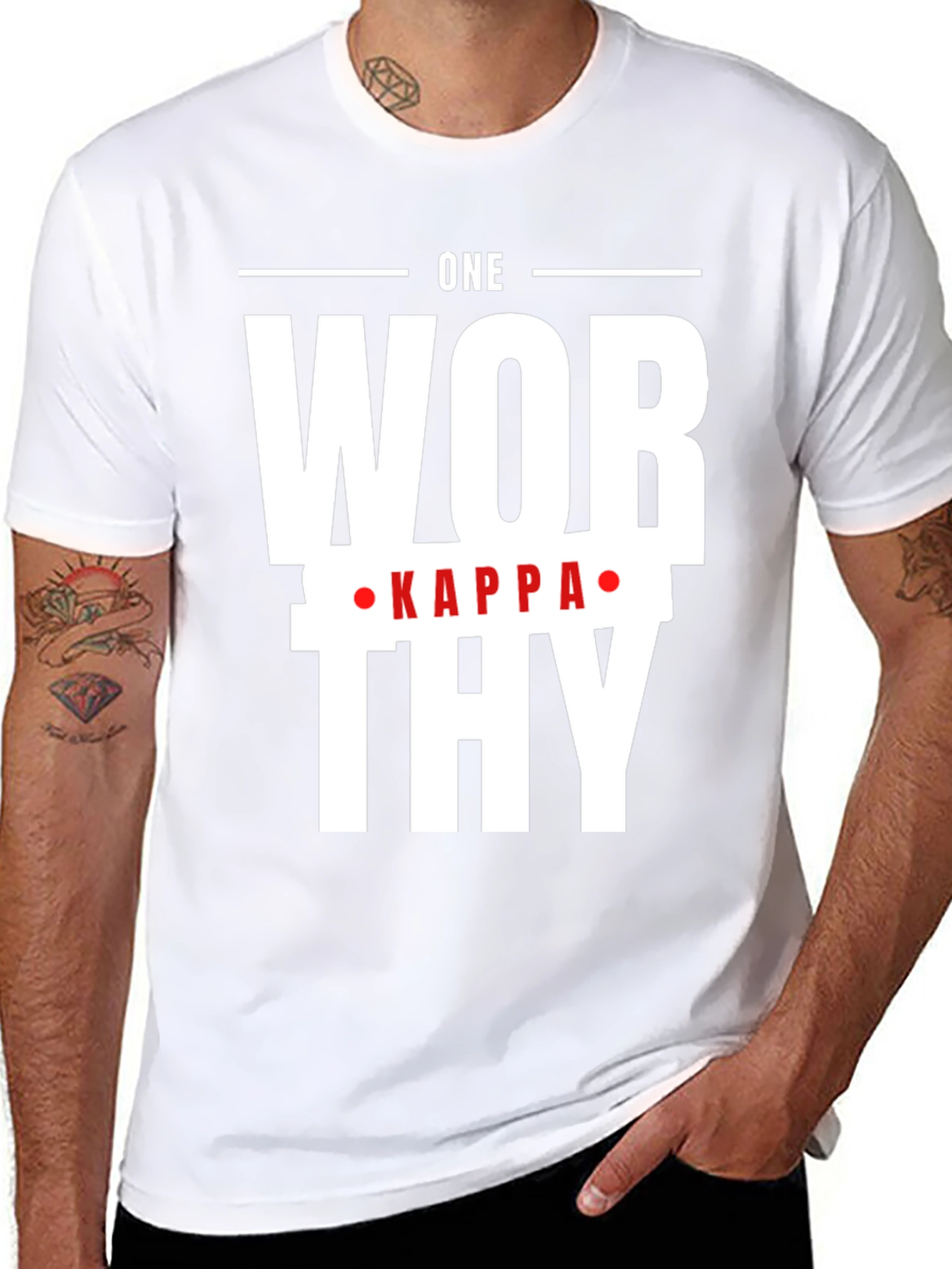 One Worthy Kappa T-Shirt - Black