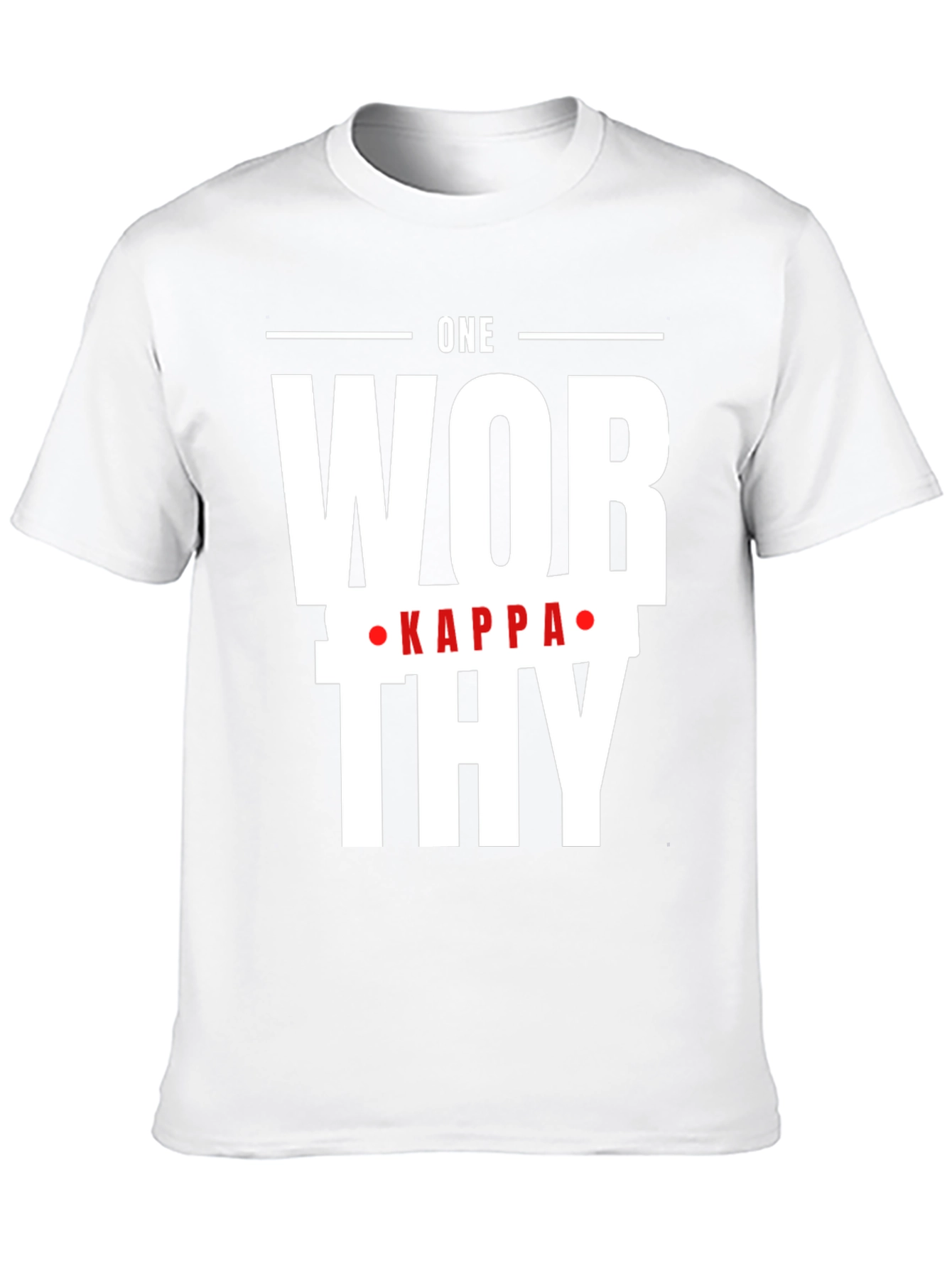 One Worthy Kappa T-Shirt - Black