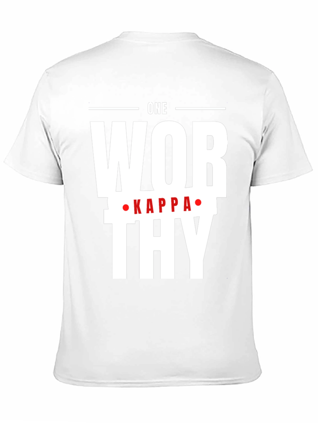 One Worthy Kappa T-Shirt - Black