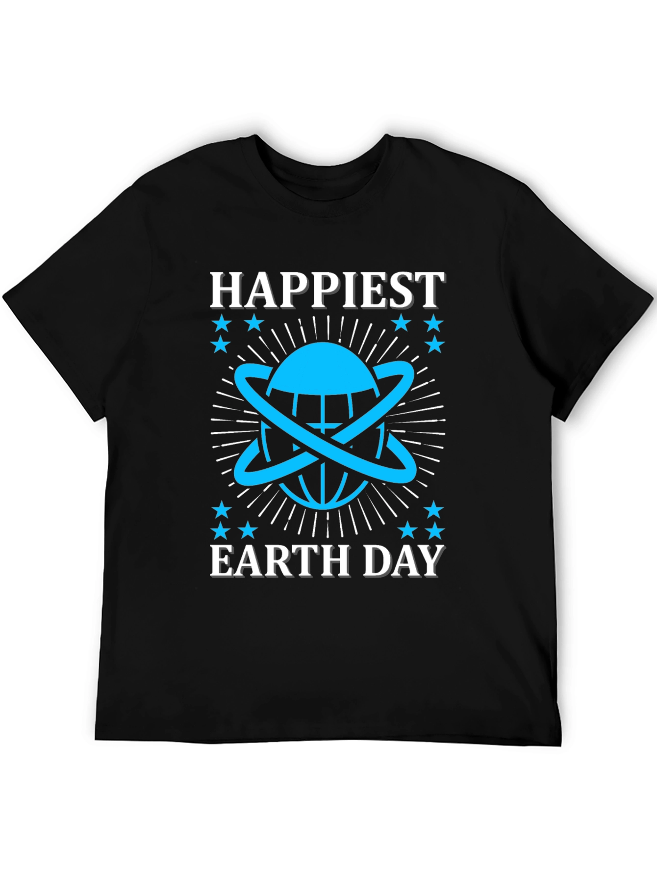 Happiest Earth Day Graphic T-Shirt - Soft Cotton Blend