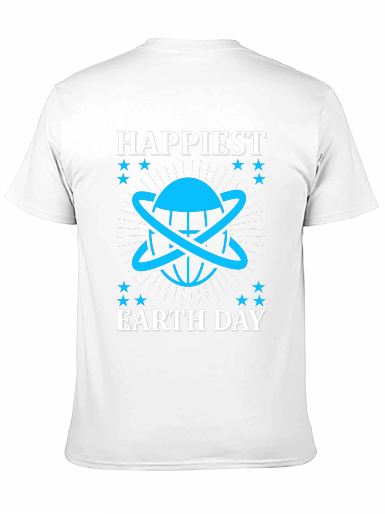 Happiest Earth Day Graphic T-Shirt - Soft Cotton Blend