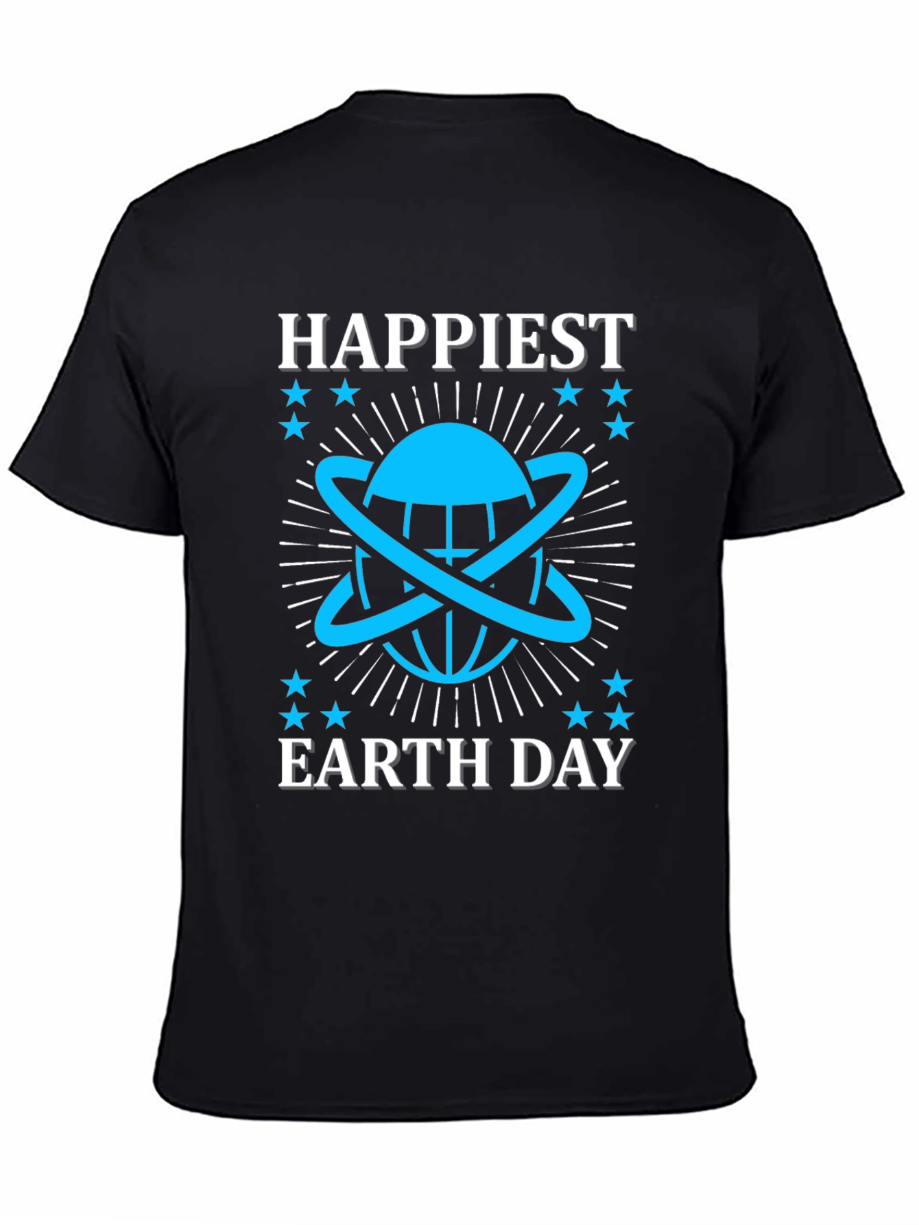 Happiest Earth Day Graphic T-Shirt - Soft Cotton Blend