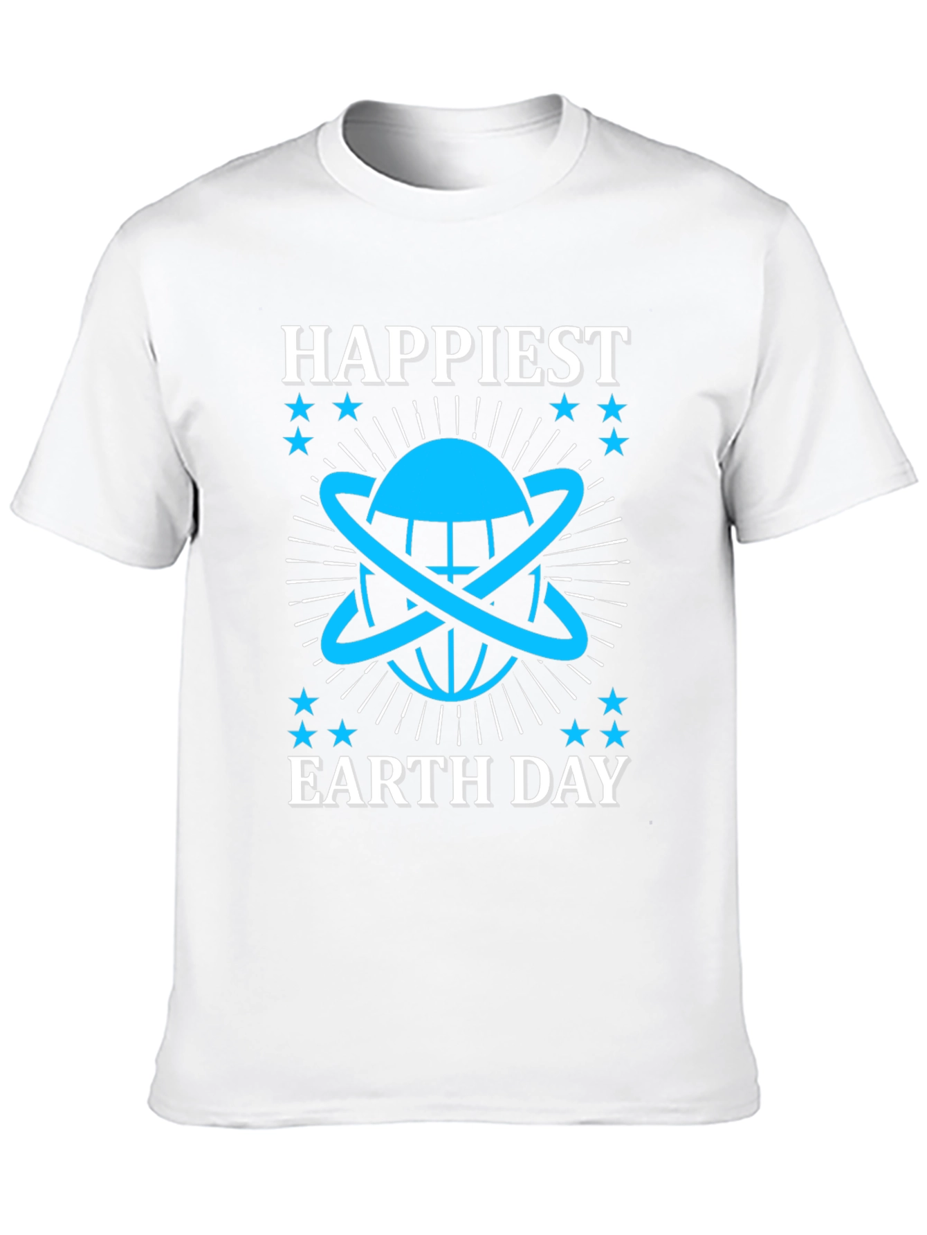 Happiest Earth Day Graphic T-Shirt - Soft Cotton Blend