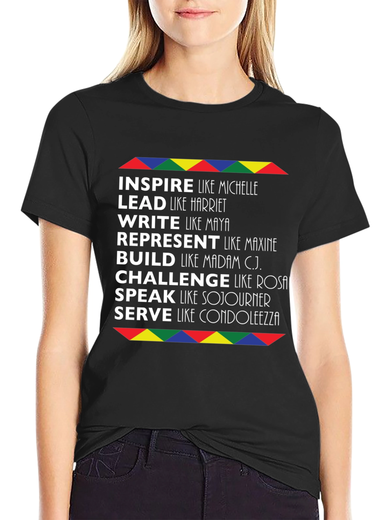 Inspire Like Michelle Womens Empowerment T-Shirt