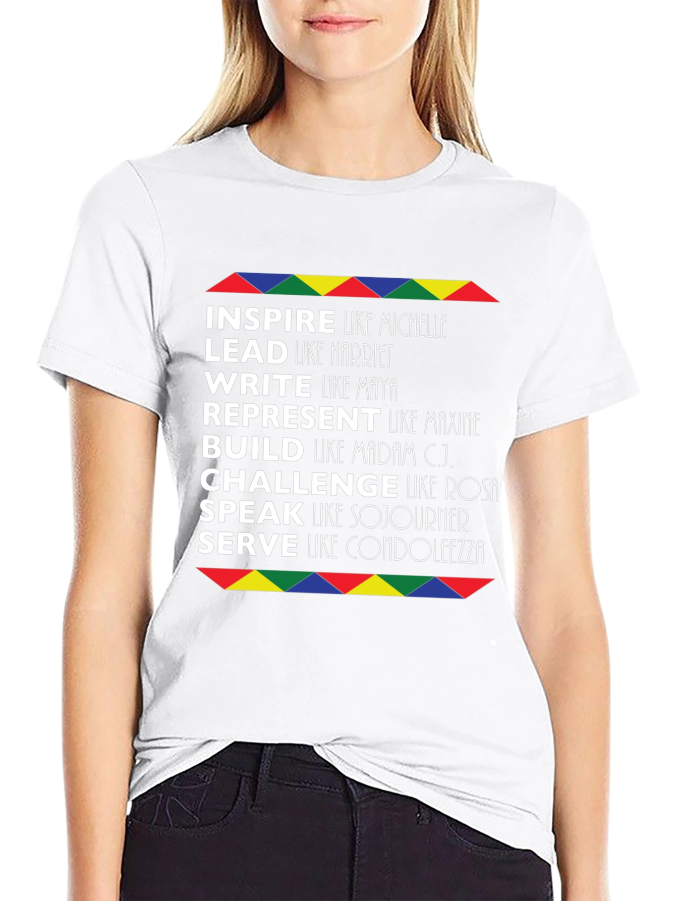 Inspire Like Michelle Womens Empowerment T-Shirt