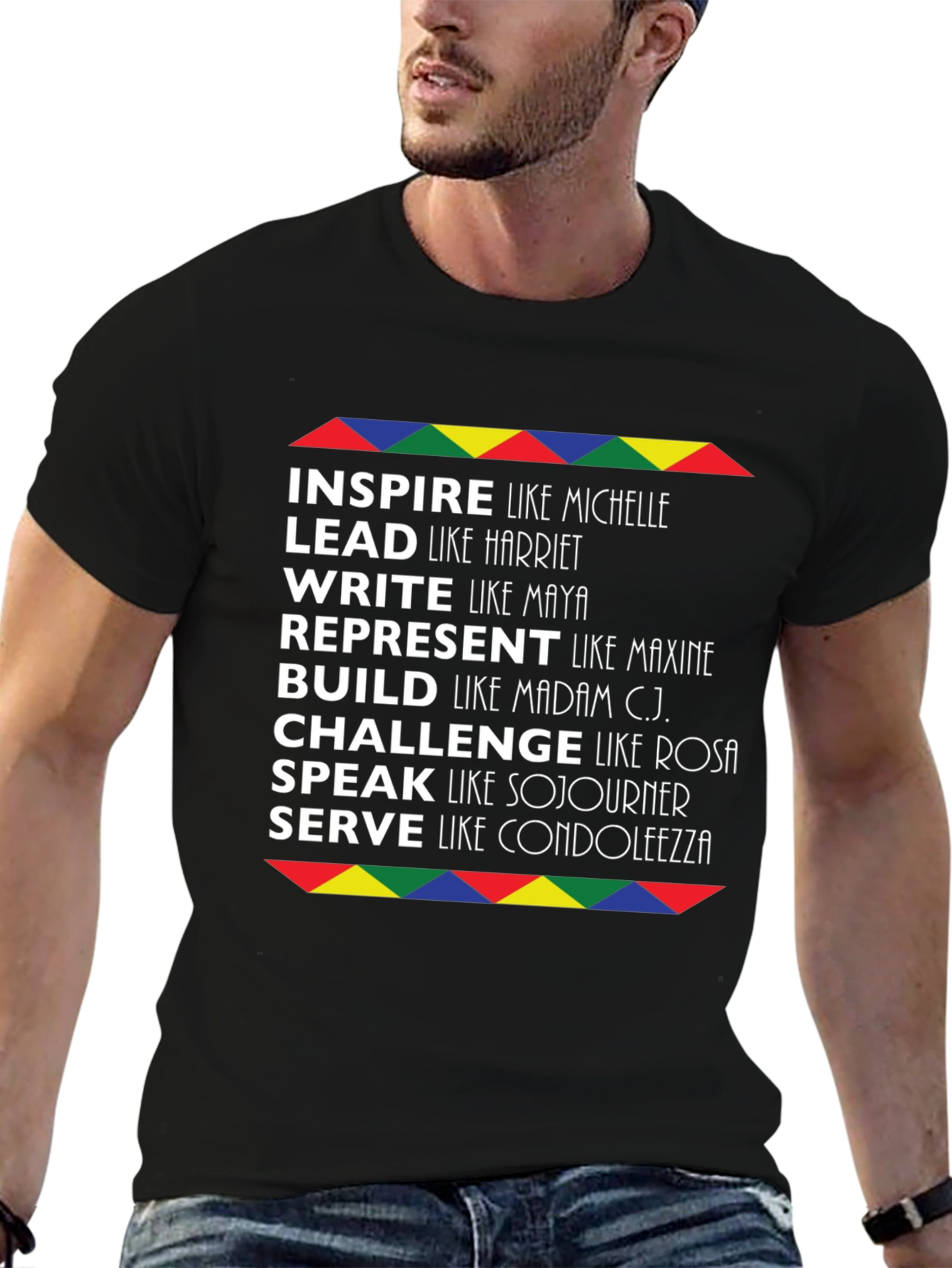 Inspire Like Michelle Womens Empowerment T-Shirt