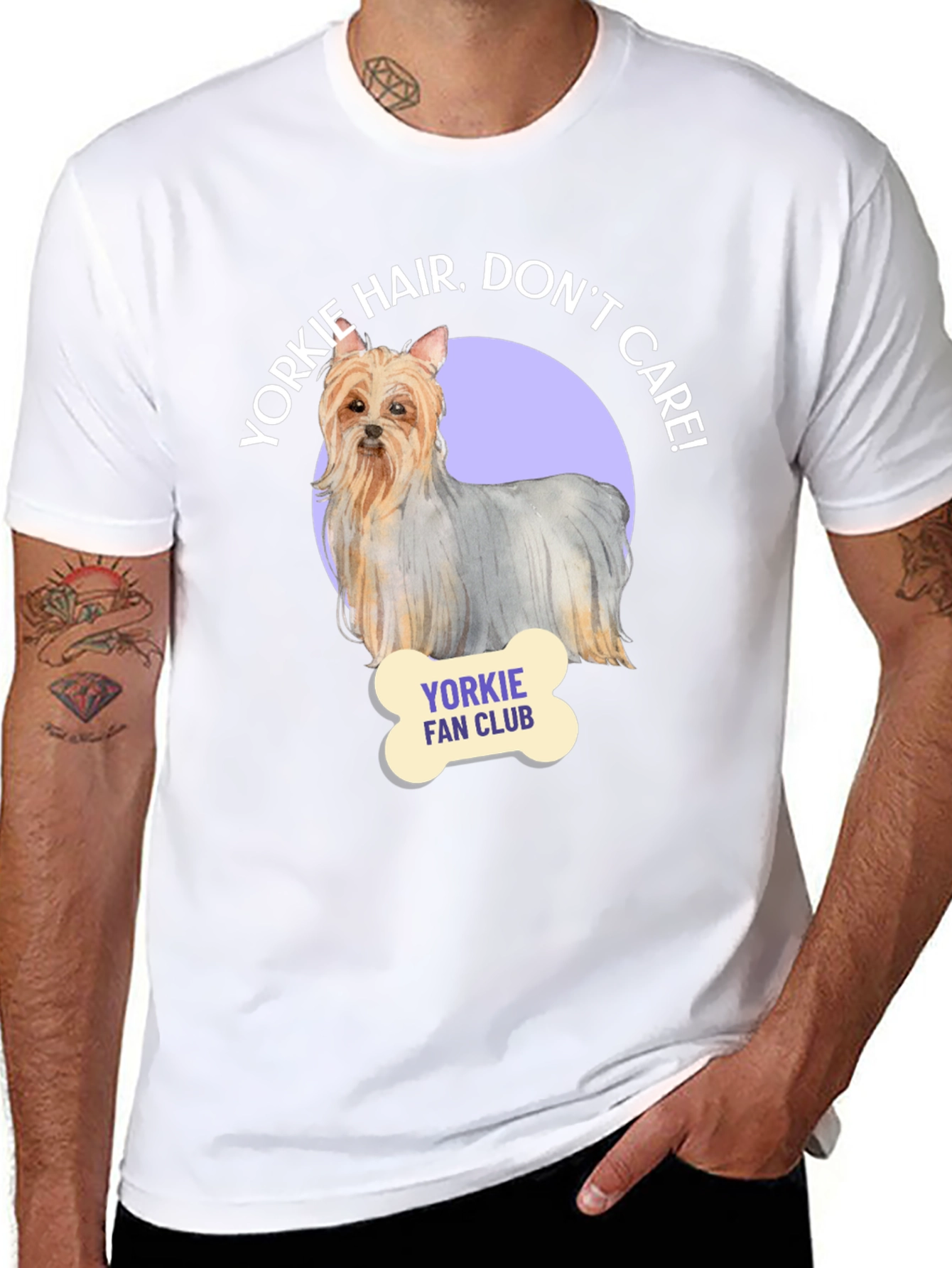 Yorkie Hair Dont Care T-Shirt