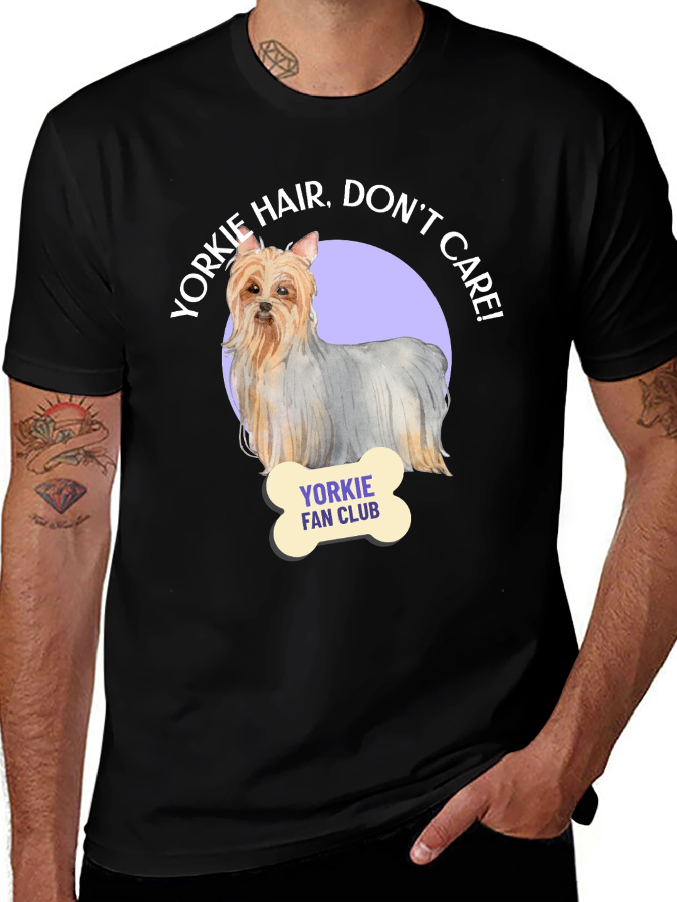 Yorkie Hair Dont Care T-Shirt