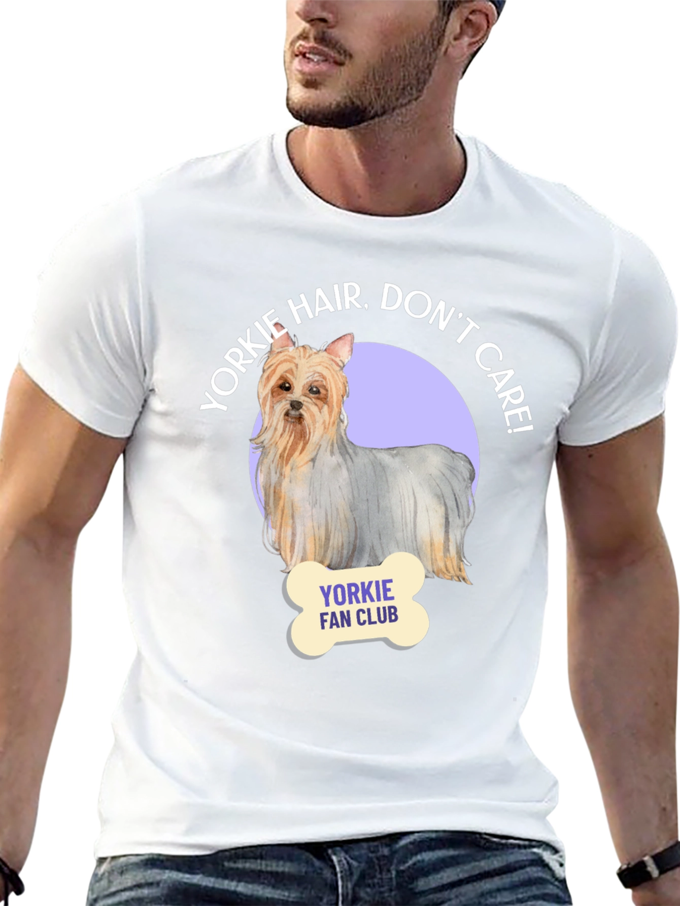 Yorkie Hair Dont Care T-Shirt