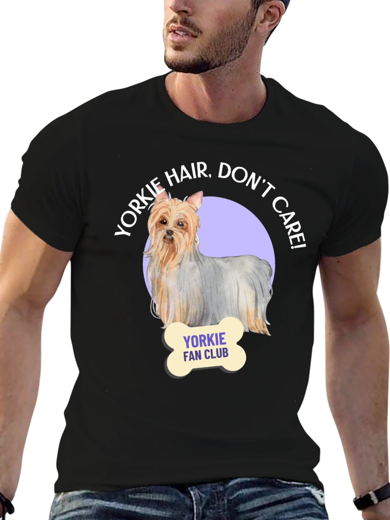 Yorkie Hair Dont Care T-Shirt