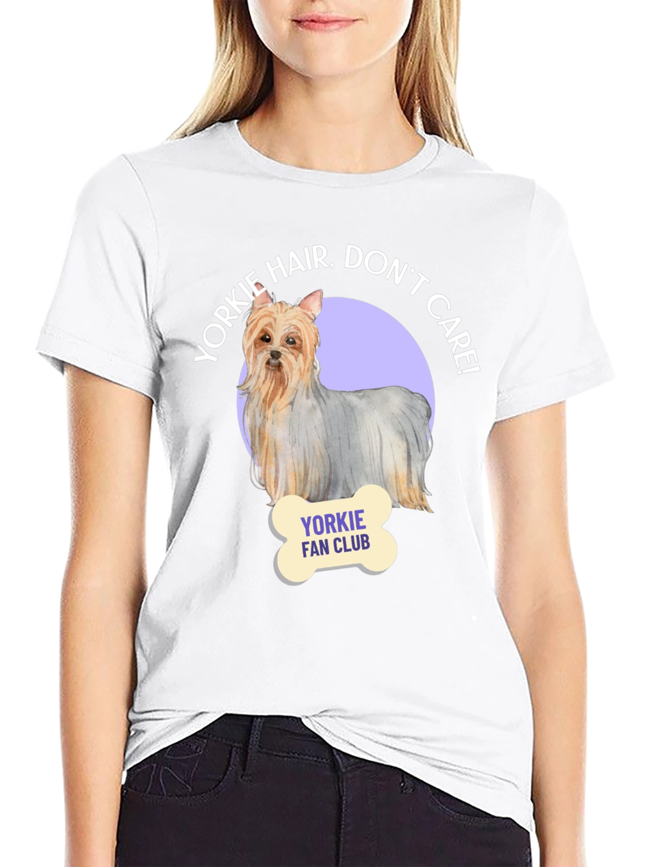 Yorkie Hair Dont Care T-Shirt