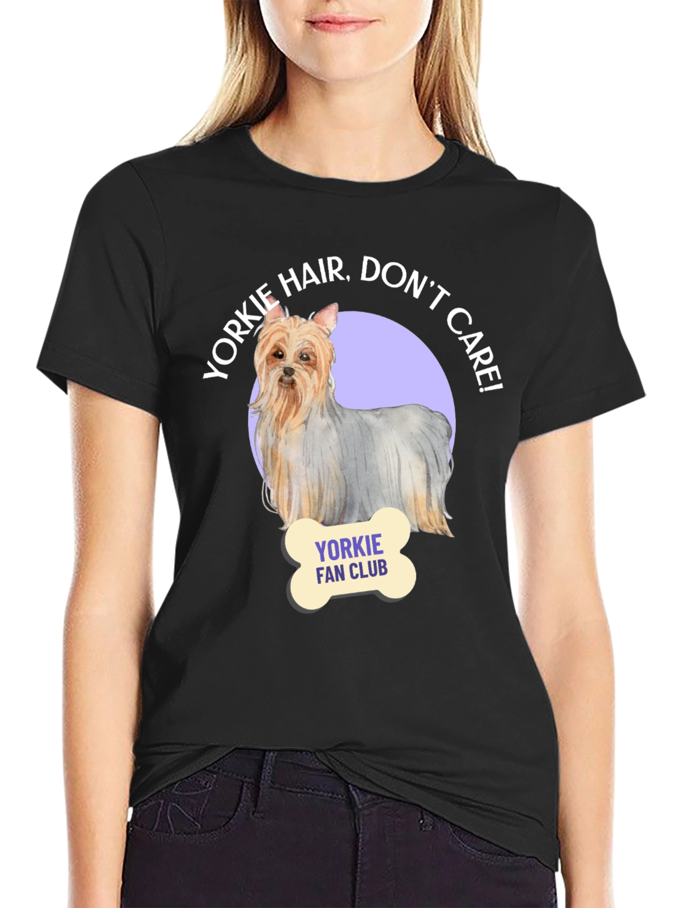 Yorkie Hair Dont Care T-Shirt