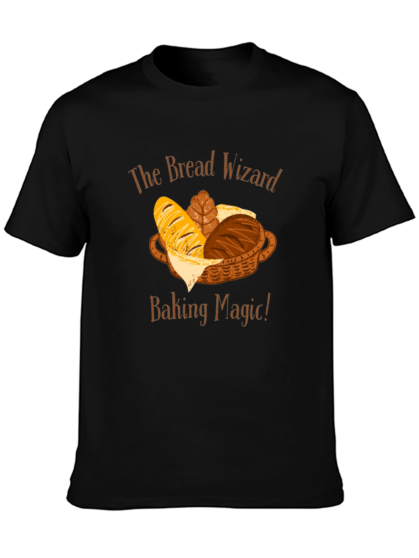 The Bread Wizard Baking Magic Graphic Tee