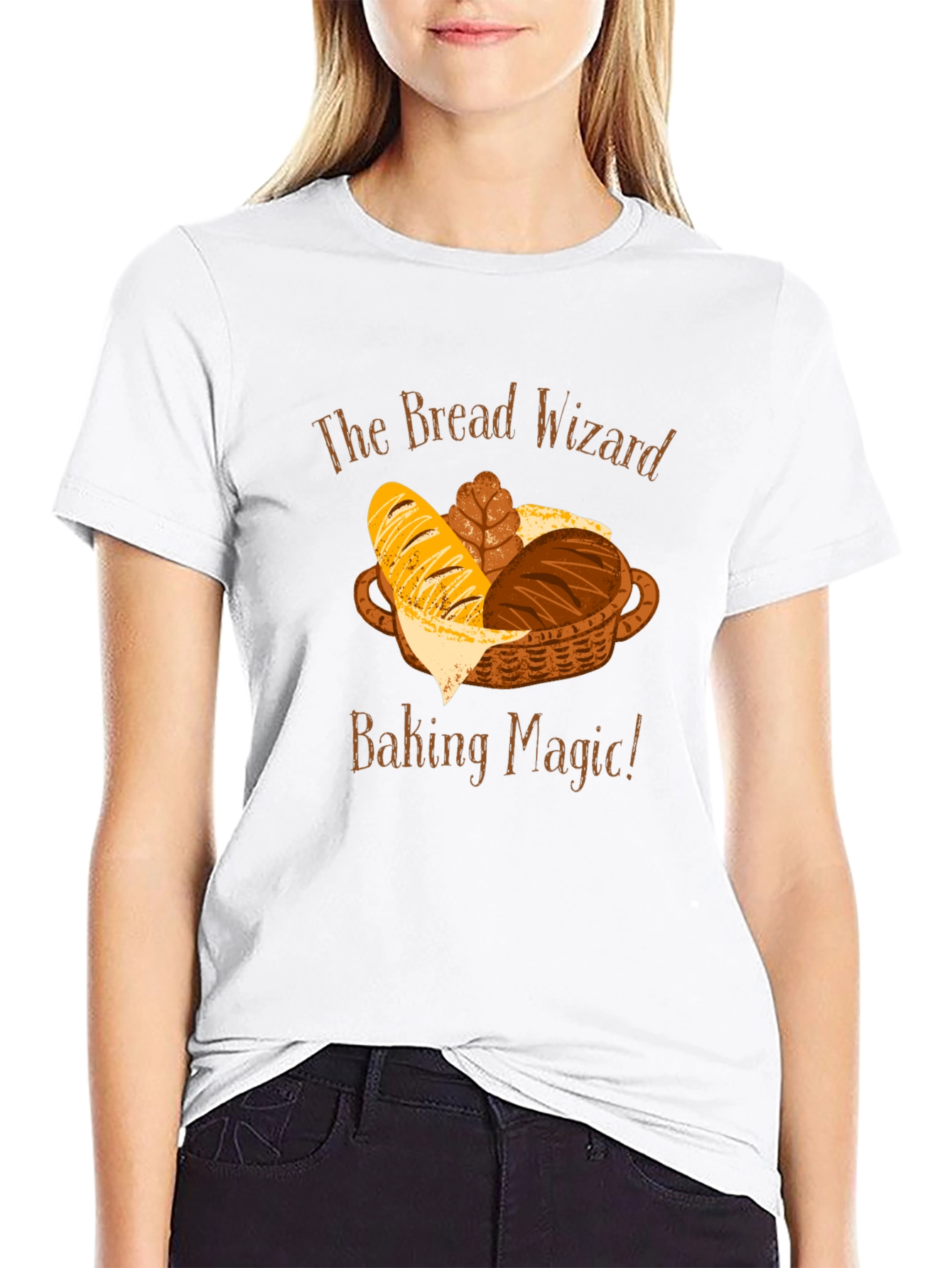 The Bread Wizard Baking Magic Graphic Tee