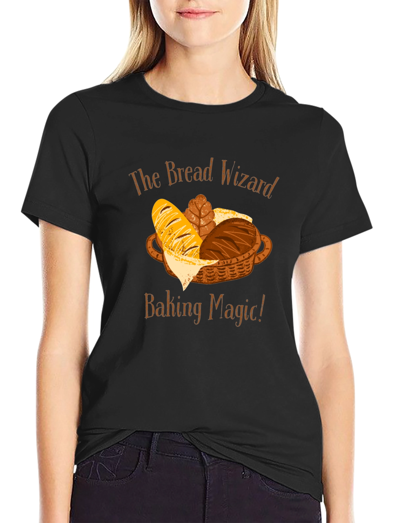 The Bread Wizard Baking Magic Graphic Tee