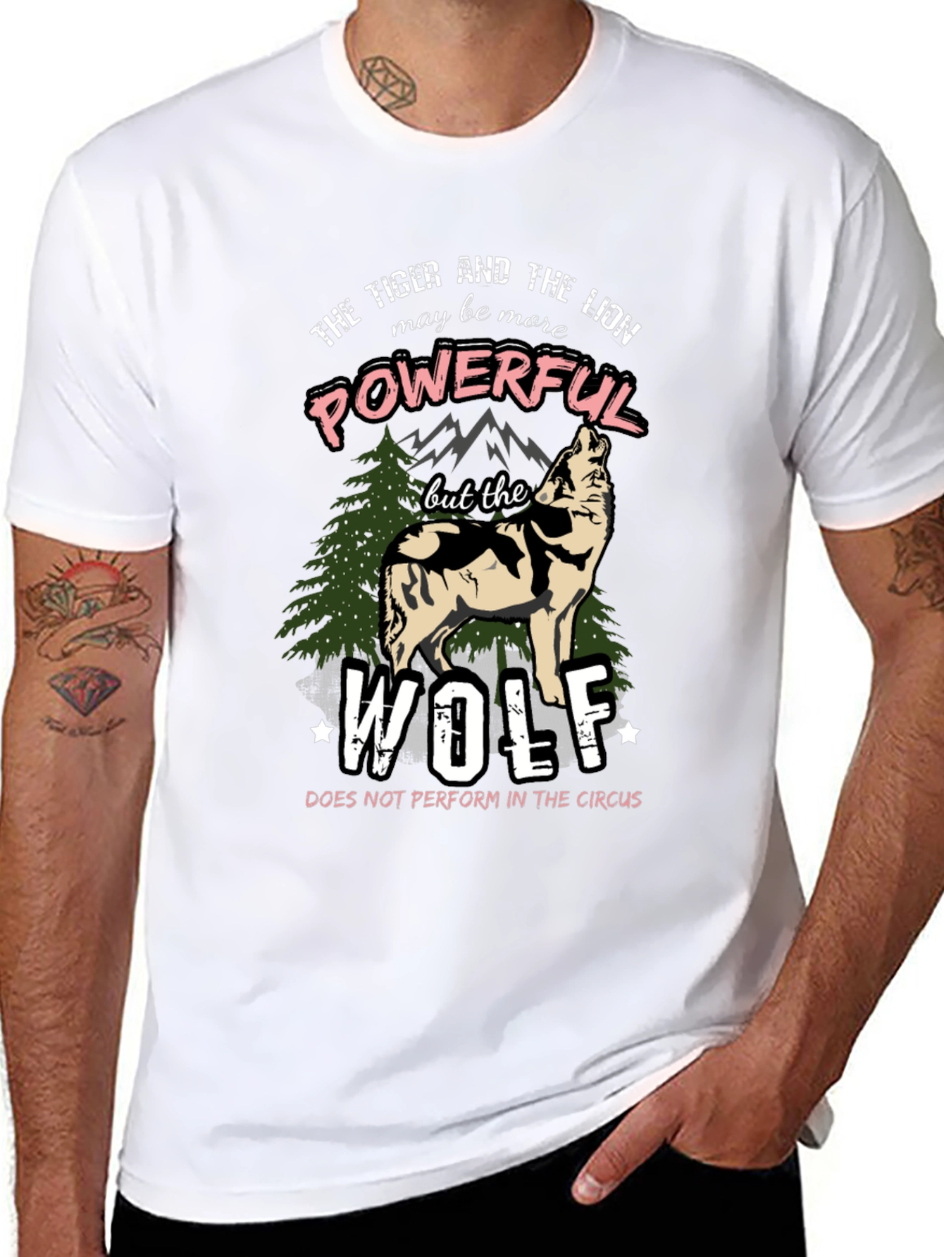 The Wolf Powerful T-Shirt
