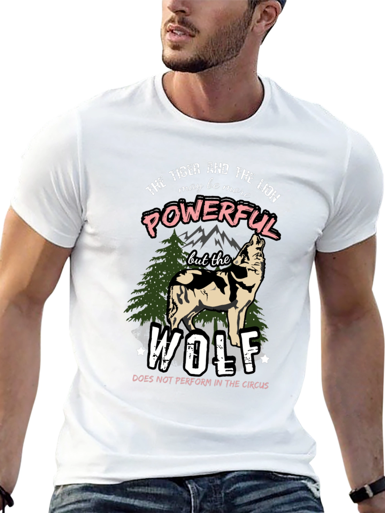 The Wolf Powerful T-Shirt