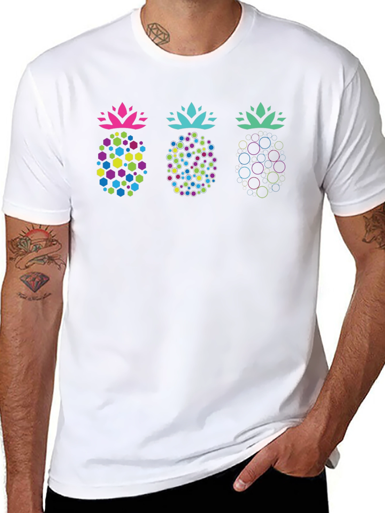 Fun Pineapple Graphic Tee