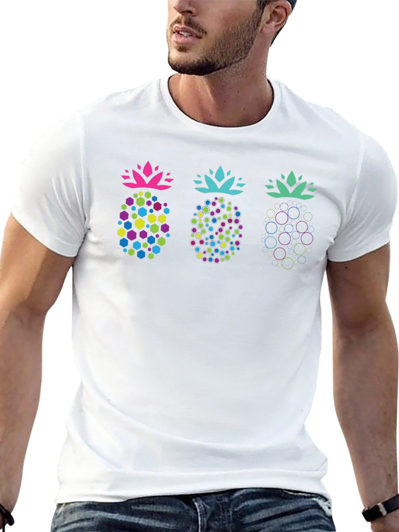 Fun Pineapple Graphic Tee