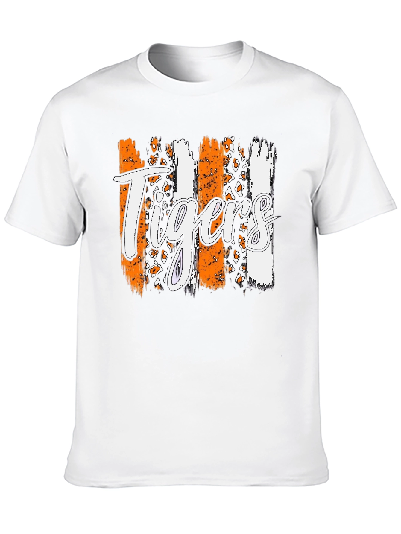 Tigers Graphic Tee - Stylish Black T-Shirt