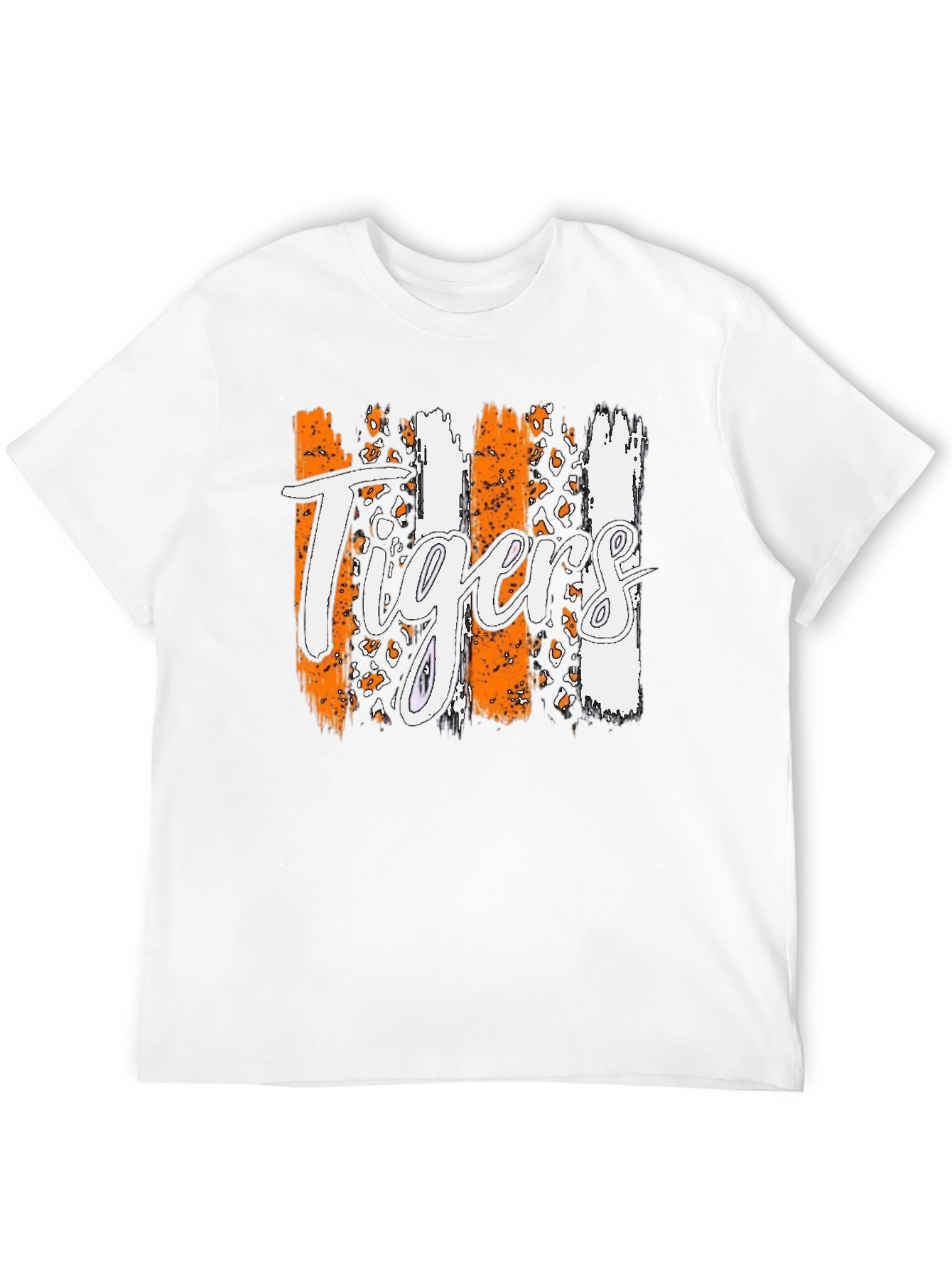 Tigers Graphic Tee - Stylish Black T-Shirt