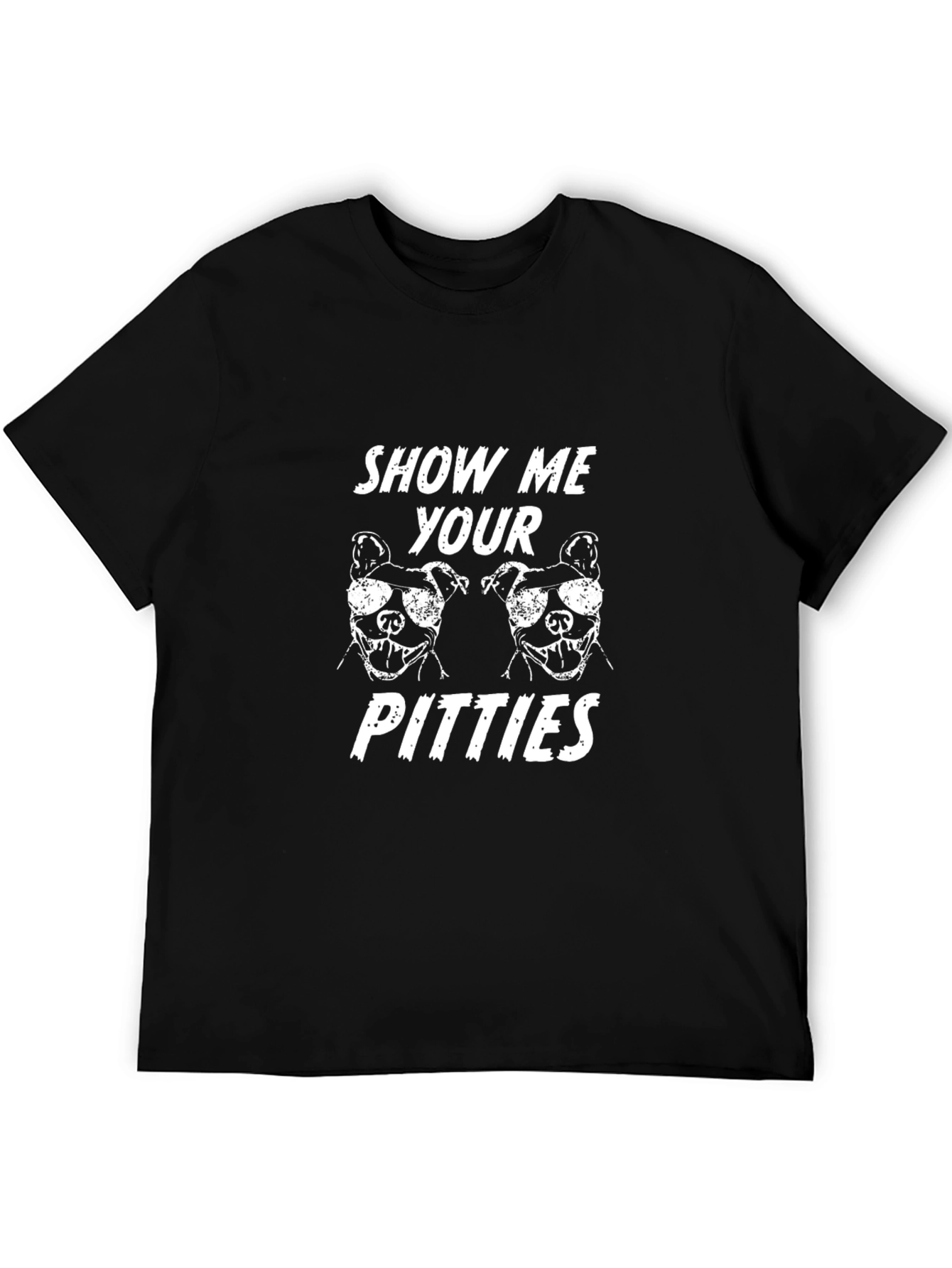 Show Me Your Pitties Graphic Tee - Black
