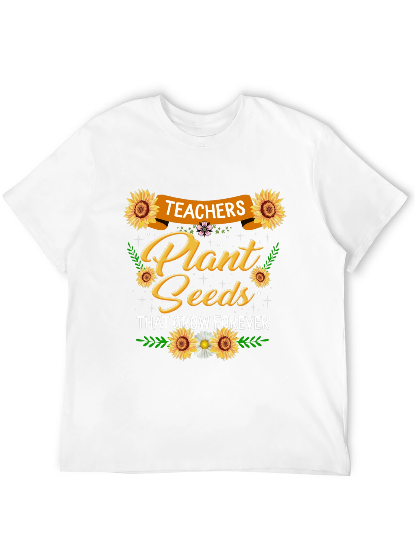 Teachers Plant Seeds Graphic T-Shirt