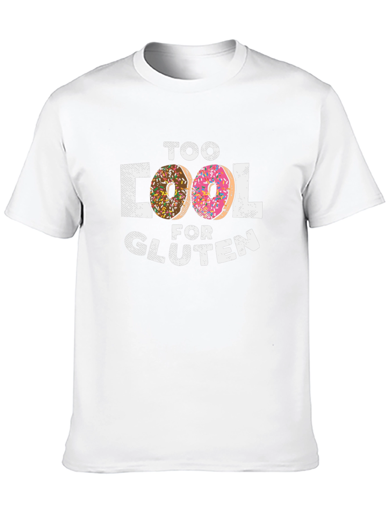 Too Cool for Gluten Donut T-Shirt