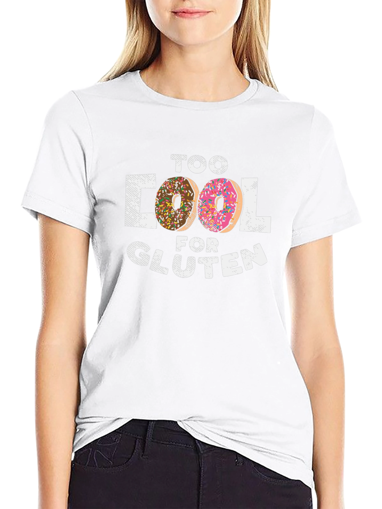Too Cool for Gluten Donut T-Shirt