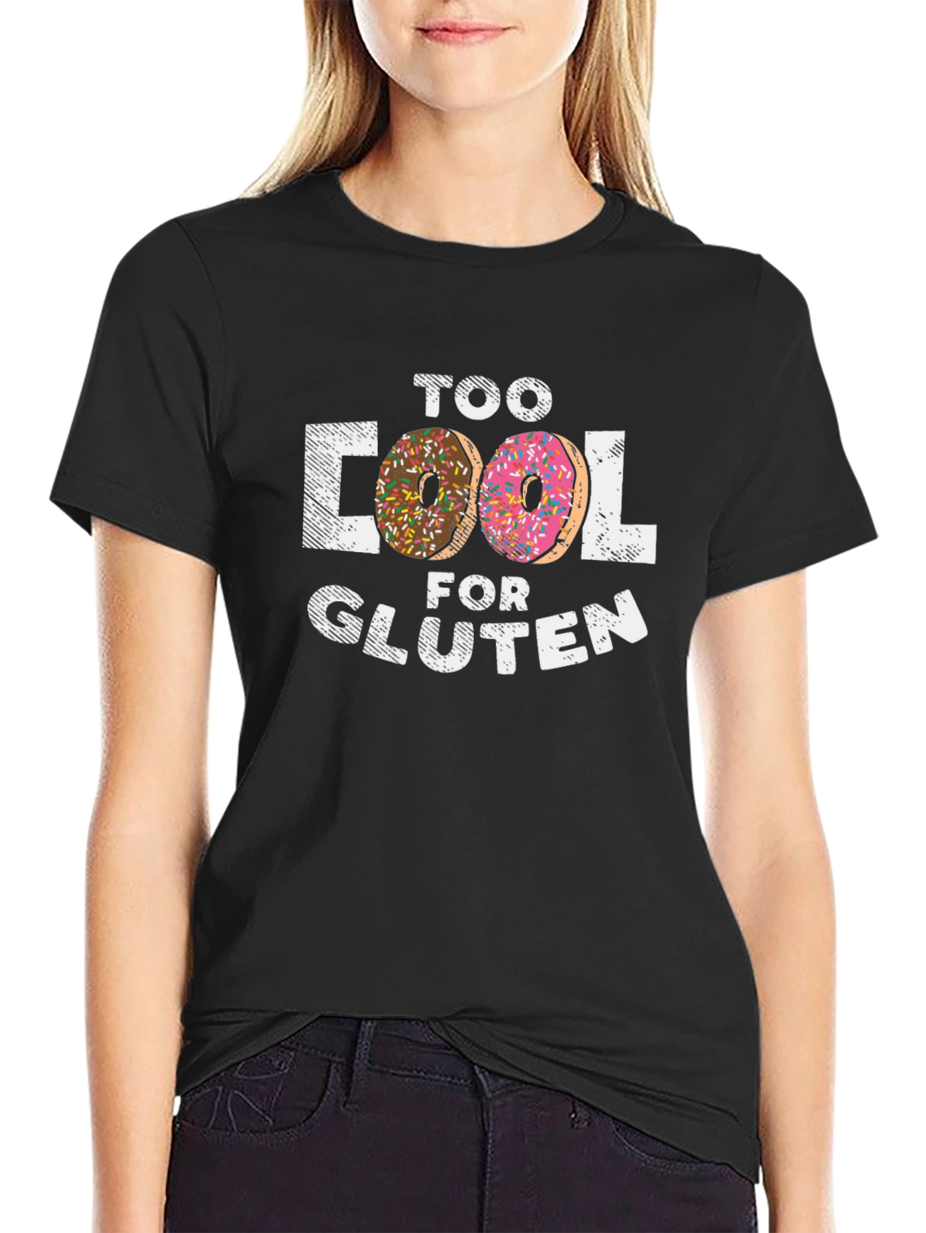 Too Cool for Gluten Donut T-Shirt