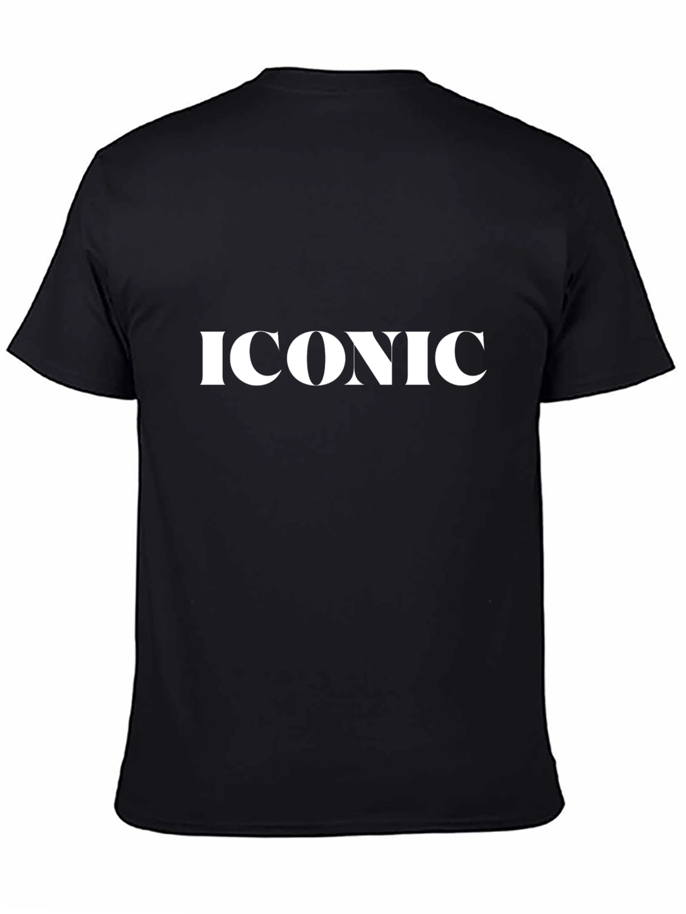 Iconic Black T-Shirt - Bold Statement Tee