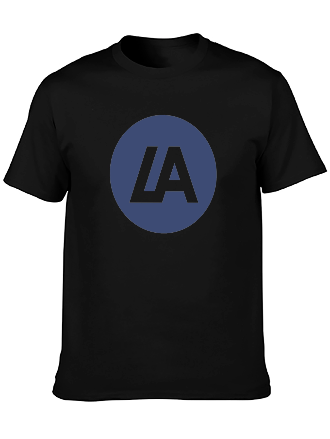 LA Logo Black T-Shirt - Casual Stylish Tee