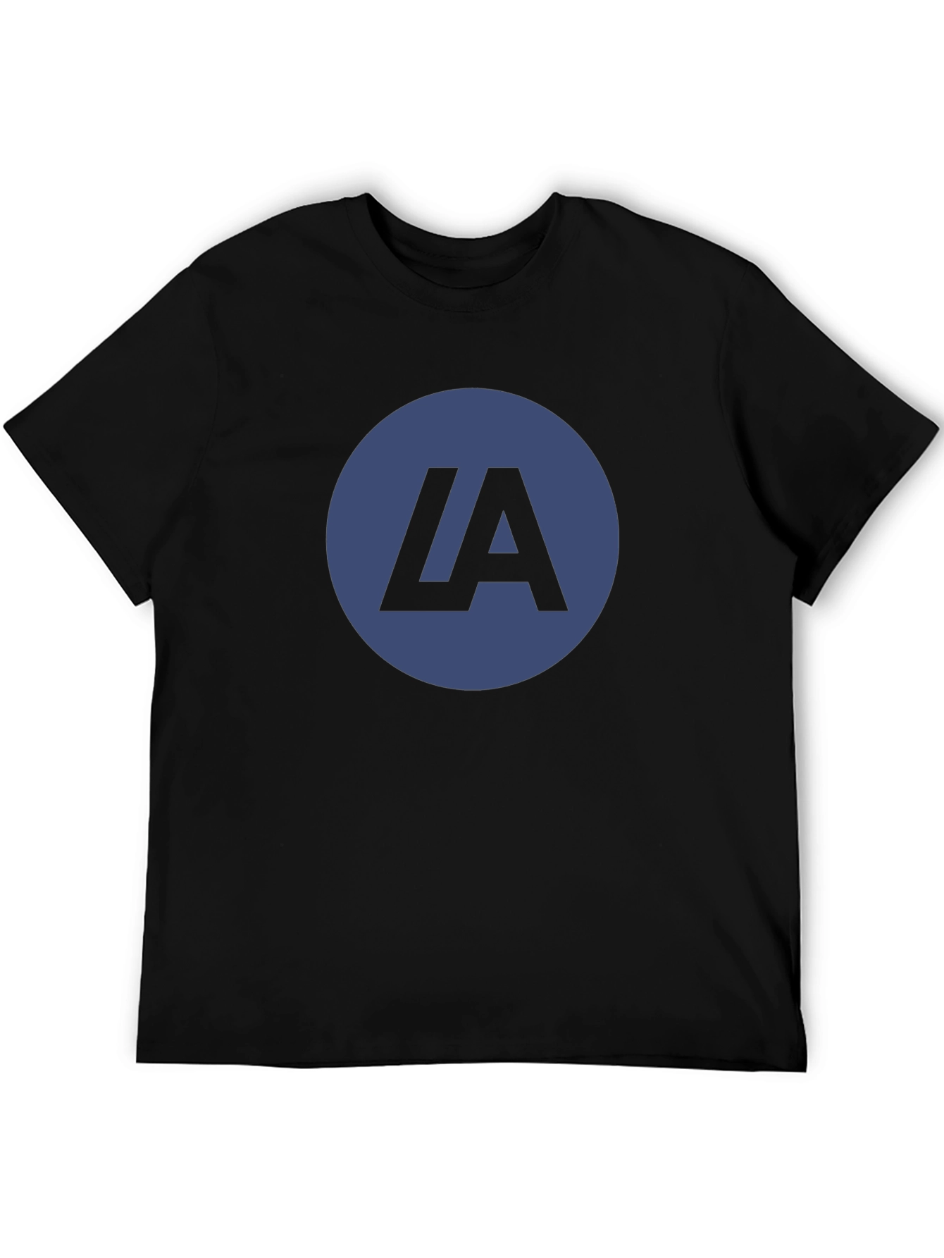 LA Logo Black T-Shirt - Casual Stylish Tee