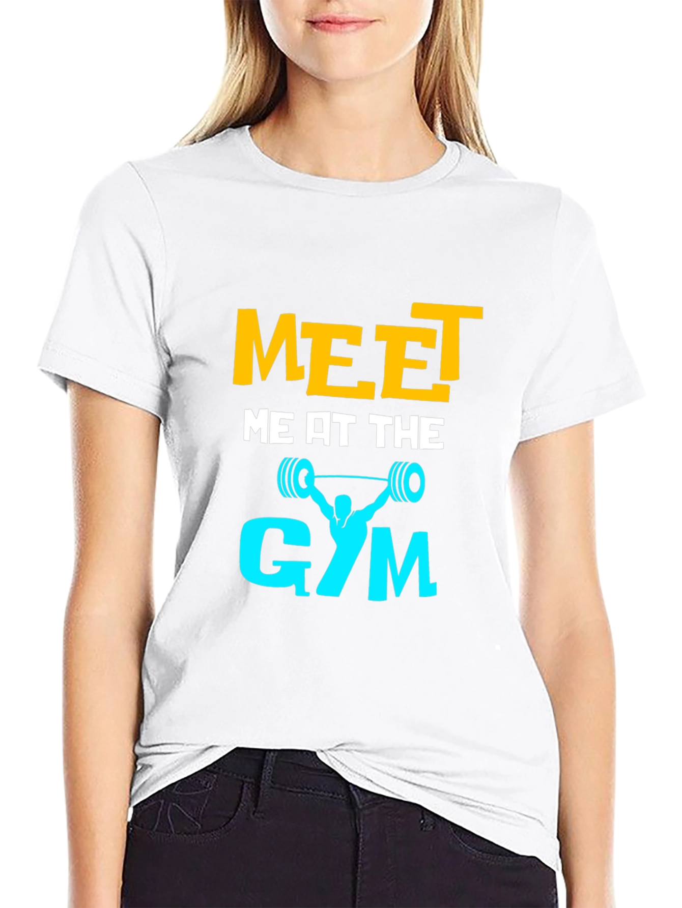 Meet Me At The Gym Graphic T-Shirt