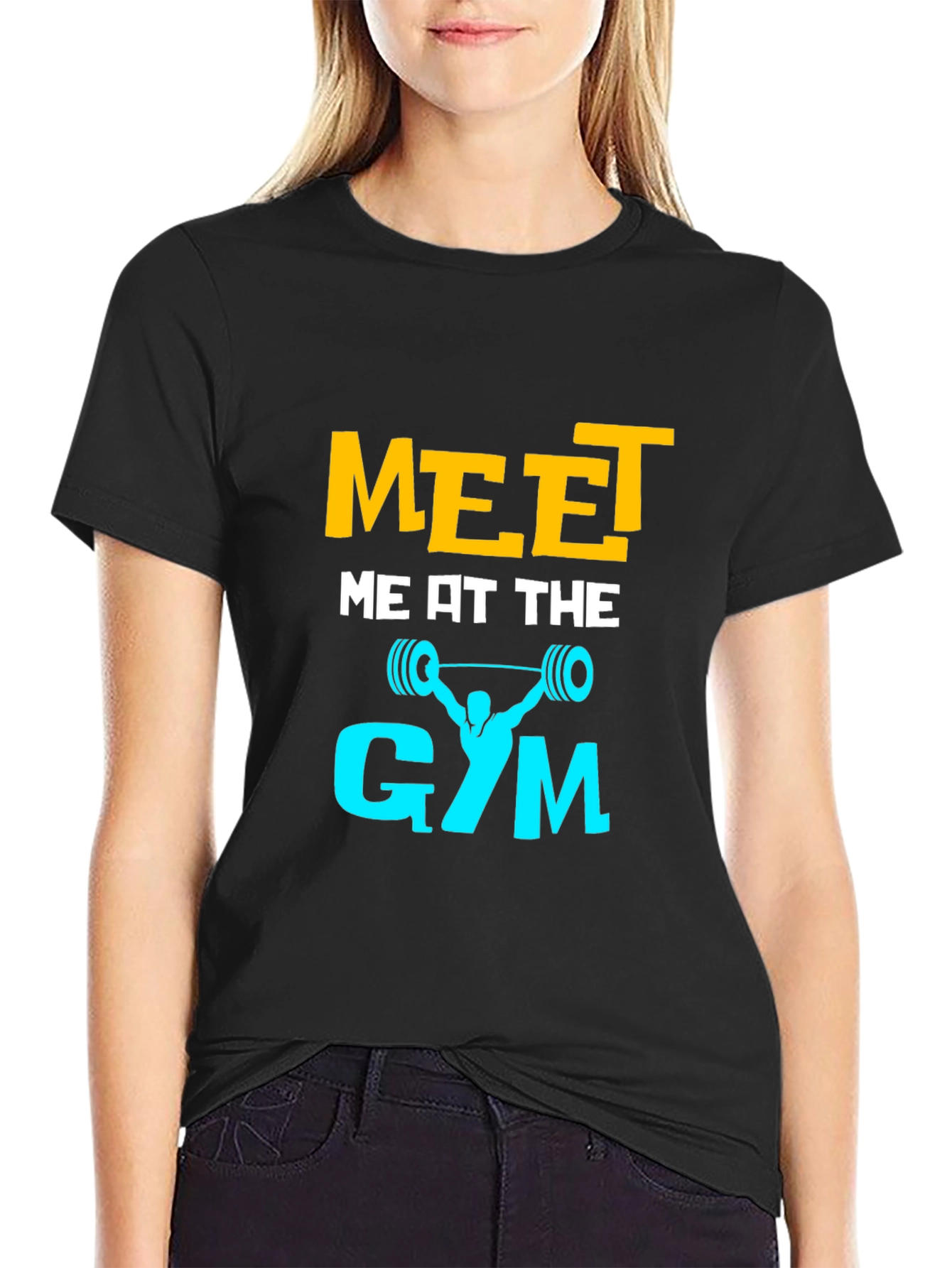 Meet Me At The Gym Graphic T-Shirt